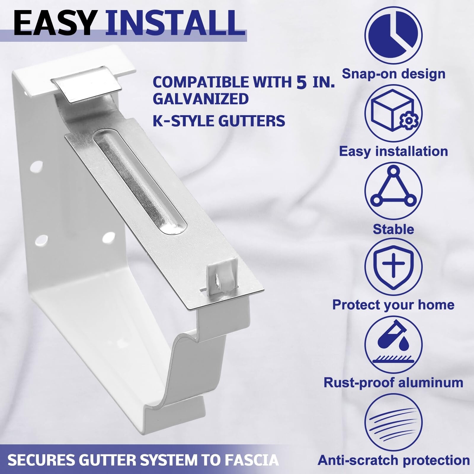 Adrinfly LAD0507B19 Gutter-Hangers-Brackets - View #3