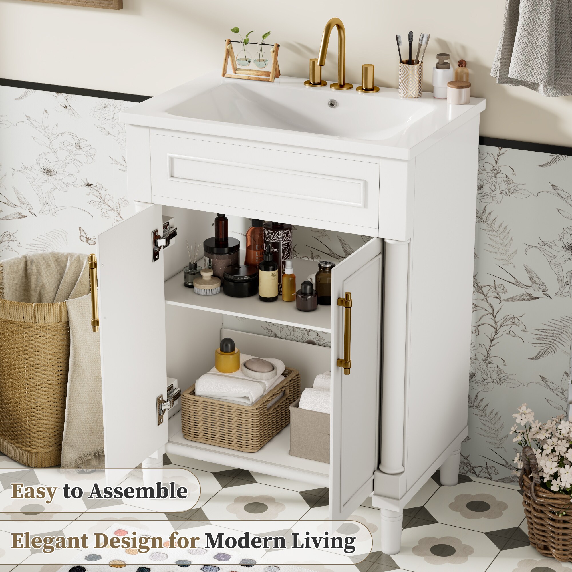 ModernLuxe L3P-N710P277711K Bath-Vanity-Combo - View #6