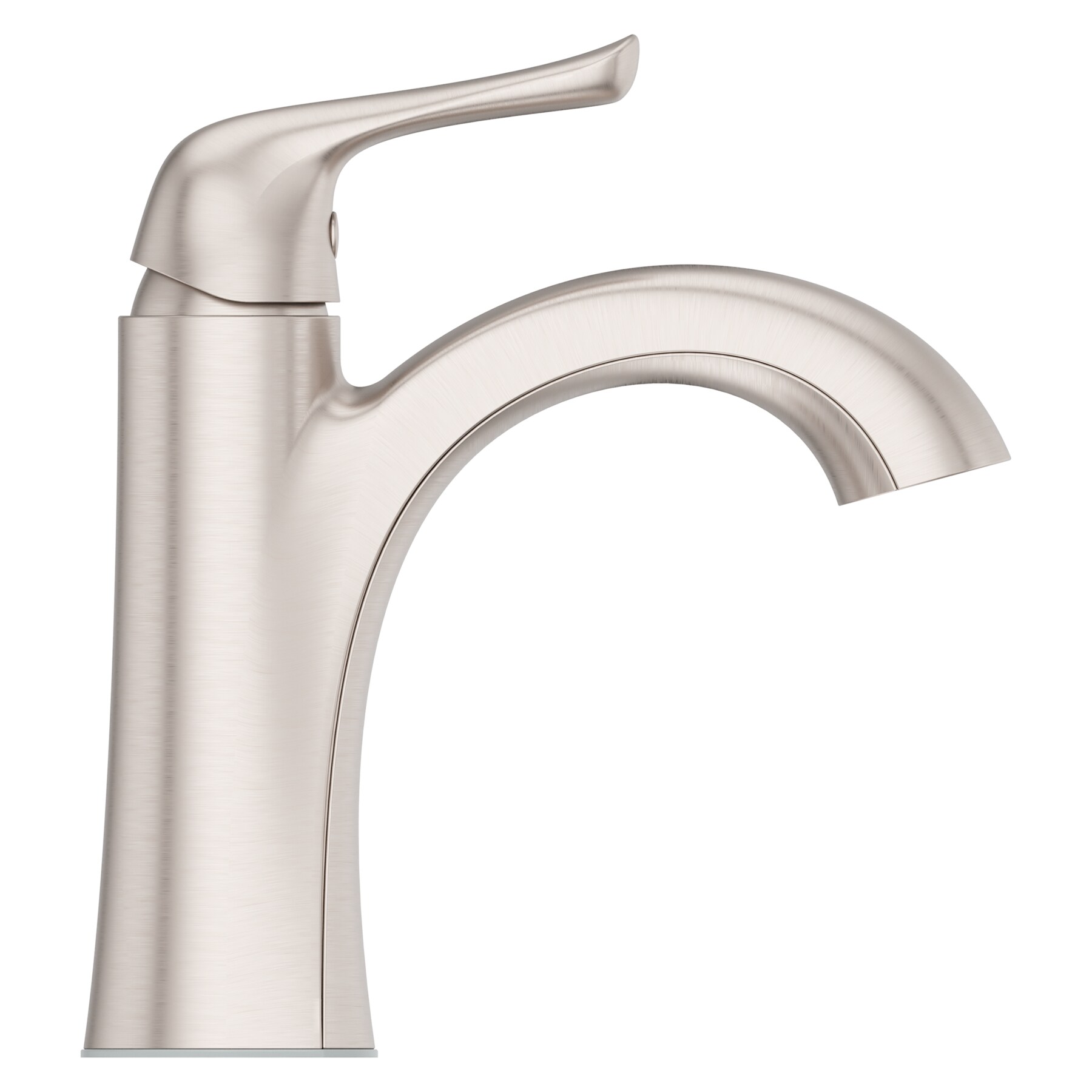 Willa Brushed Nickel Single Handle Bathroom Faucet