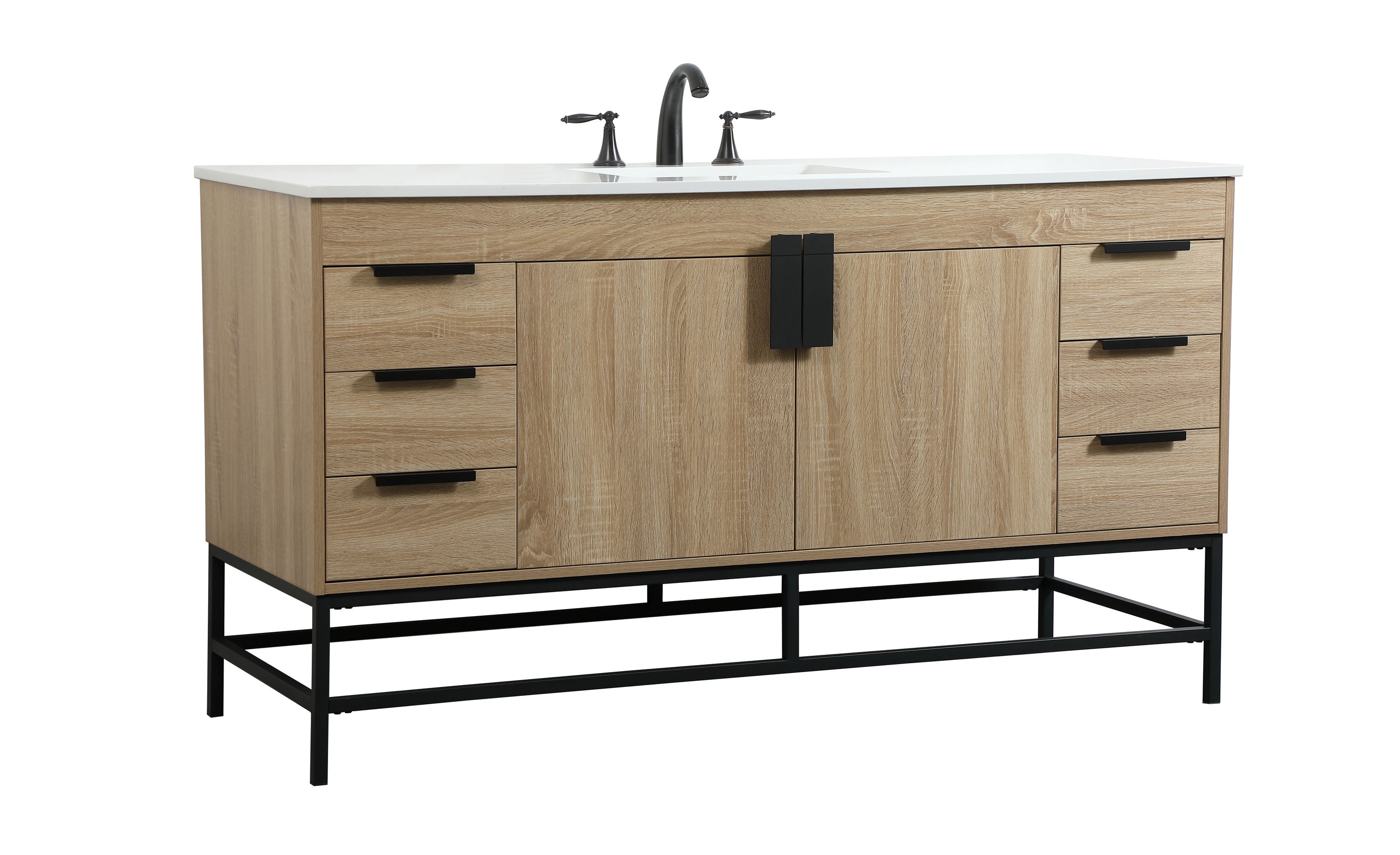 Elegant Decor HF146580MW Bath-Vanity-Combo - View #8