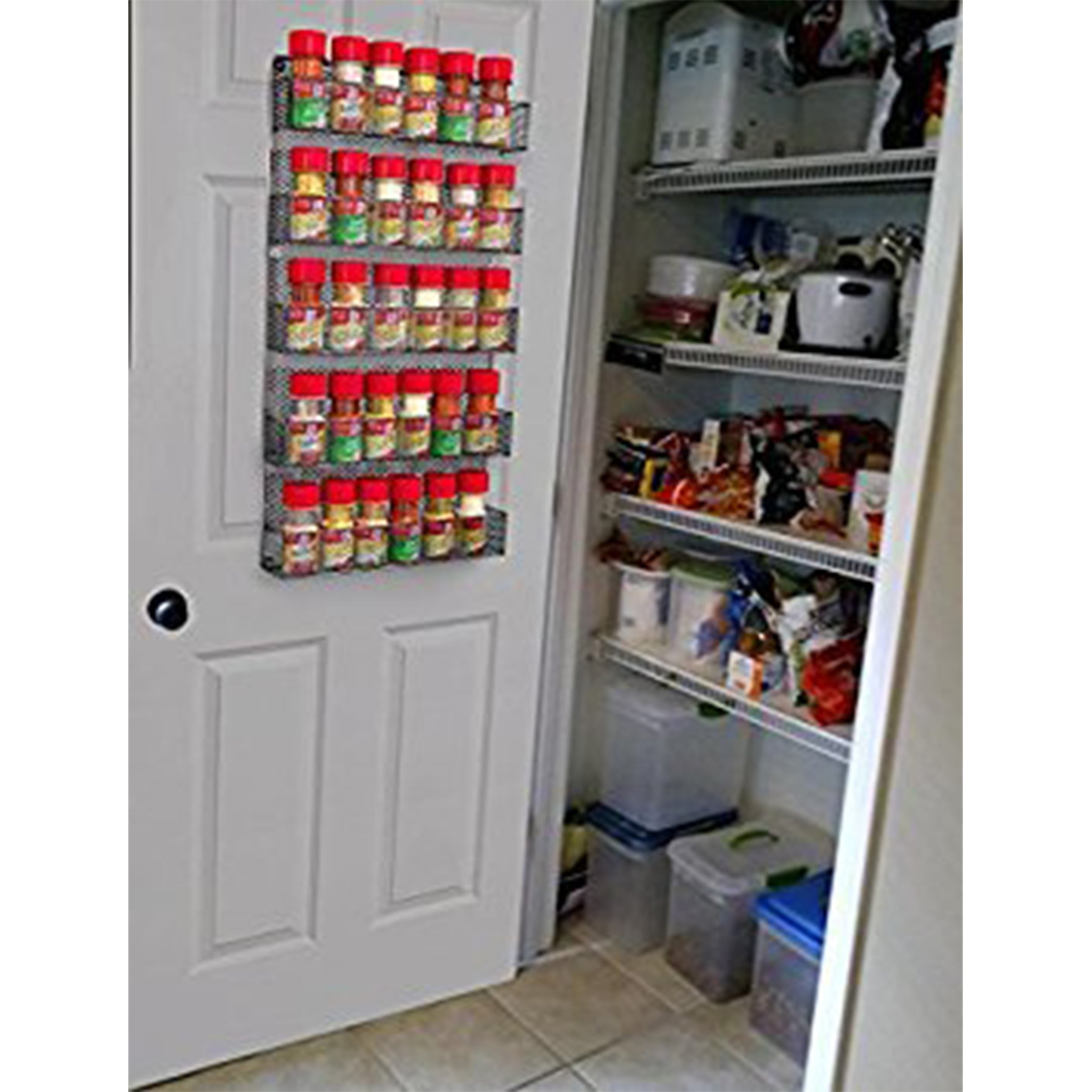 Hastings Home Cabinet Organizers 1-in W x 1.5-in H 1-Tier Cabinet-mount  Plastic Spice Rack in the Cabinet Organizers department at