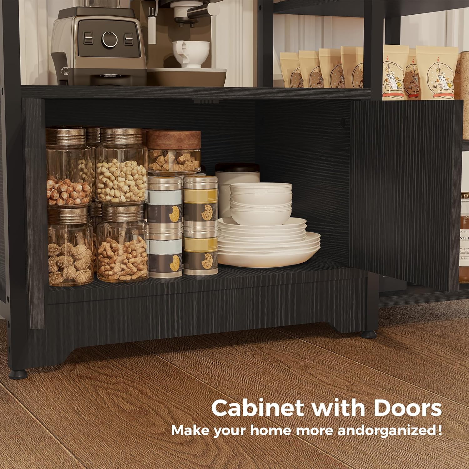 Aoile Industrial 32 Inch Storage Rack and Shelving Unit Particle Board ...
