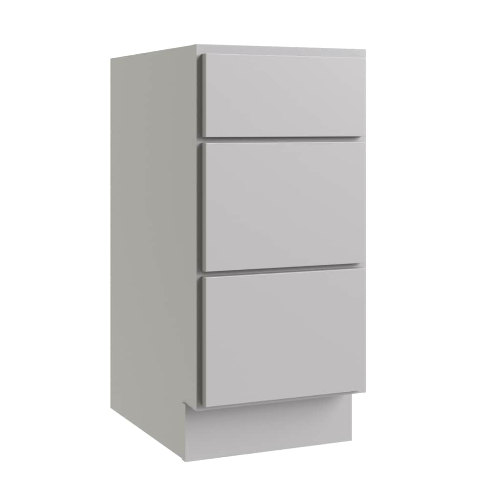 RELIABILT L03-VDB12 Parkstone 12-in Gray Bathroom Vanity Base Cabinet without Top
