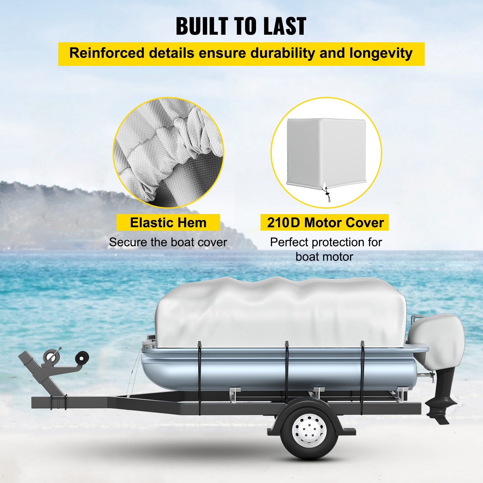 VEVOR FQCZYCYCB21245KUNV0 Boat-Covers - View #6