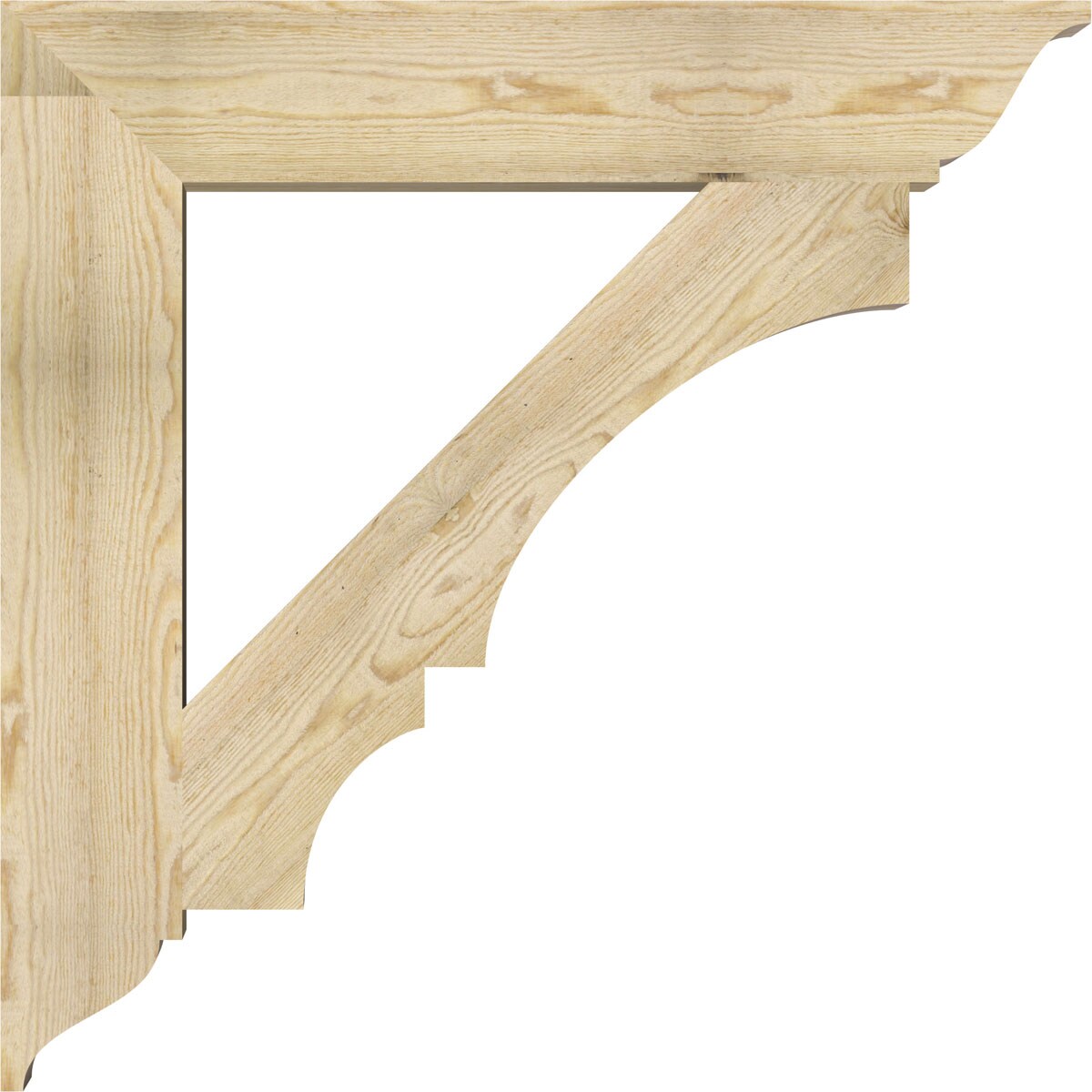 Ekena Millwork BKT06X36X36BOA01RDF Exterior-Brackets-Braces - View #3