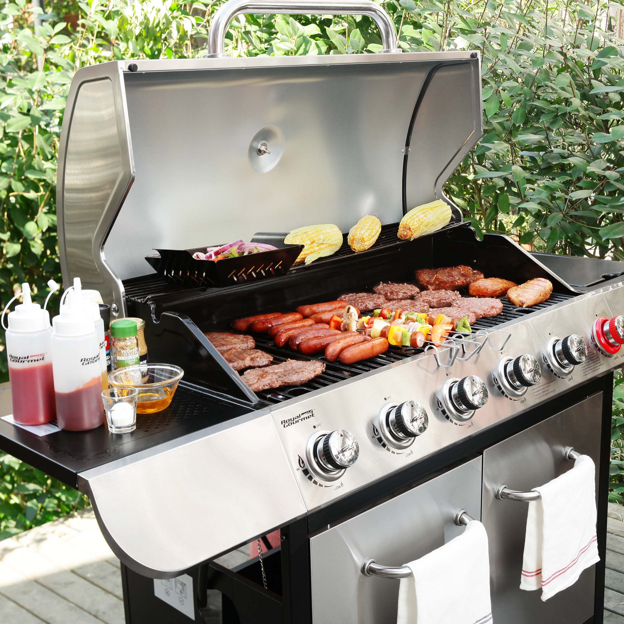 Royal Gourmet SG6002R Gas-Grill - View #10