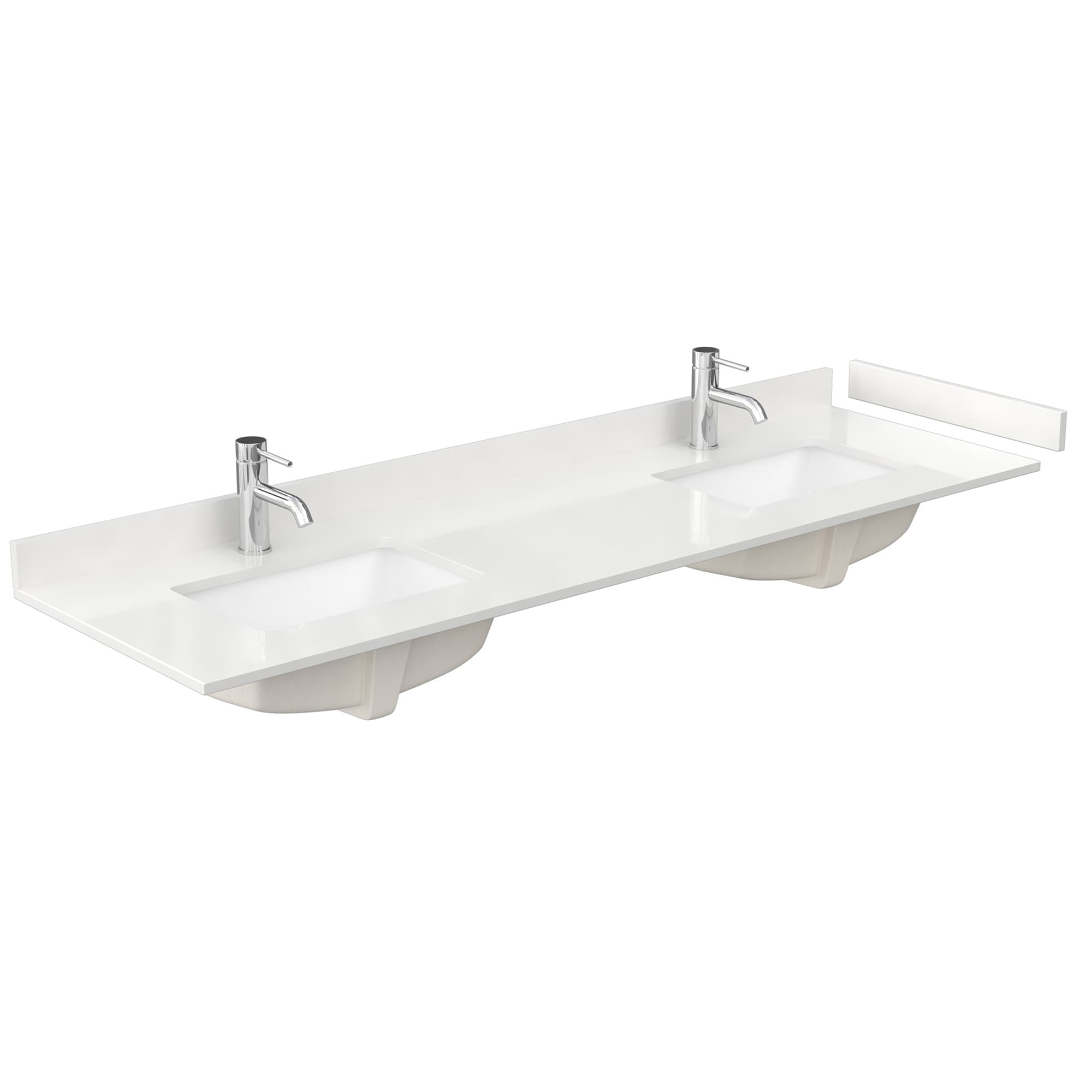 Wyndham Collection WCF414172DLBWQUNSM70 Bath-Vanity-Combo - View #5