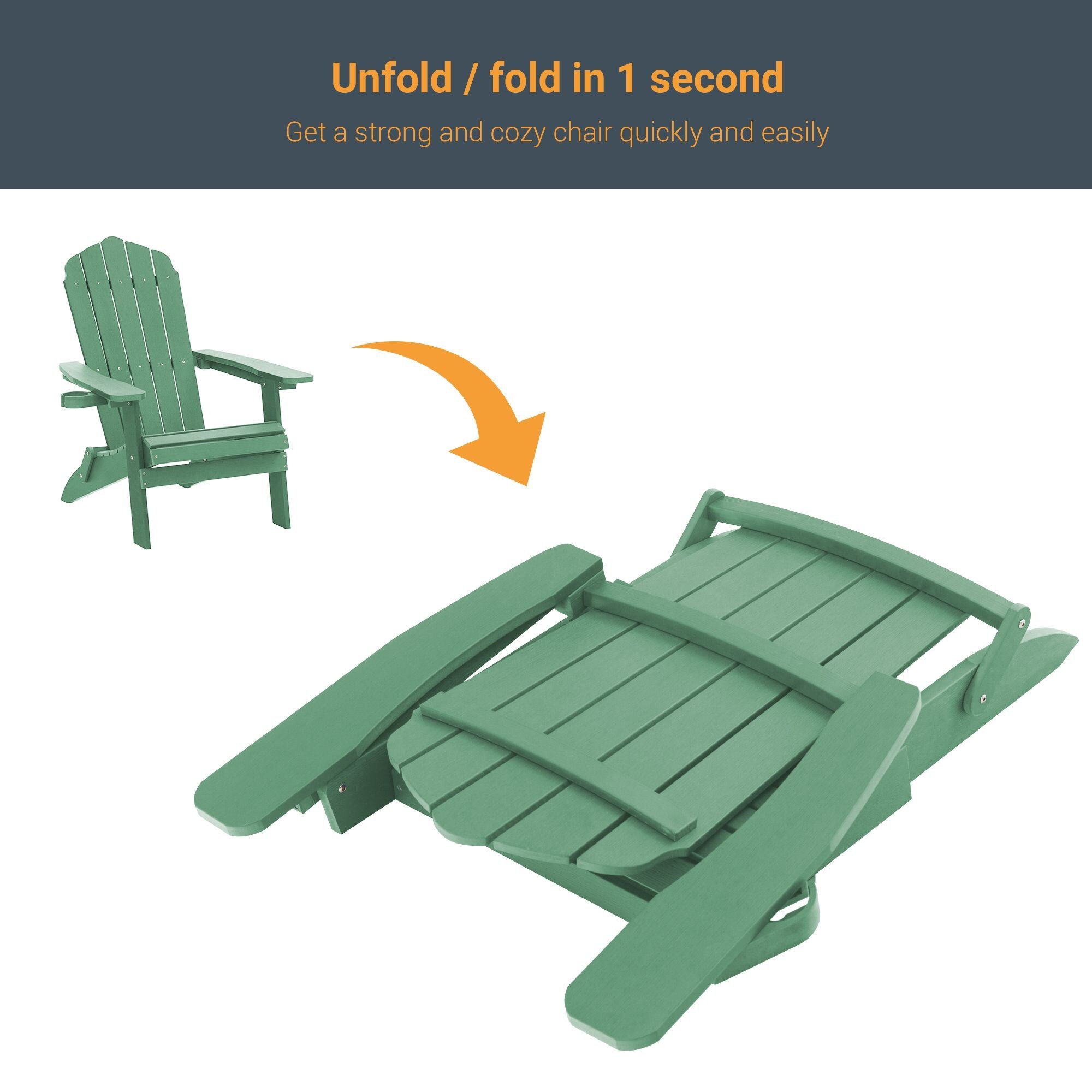 Sonkuki SD-AD509-DG-4 Patio-Chairs - View #6