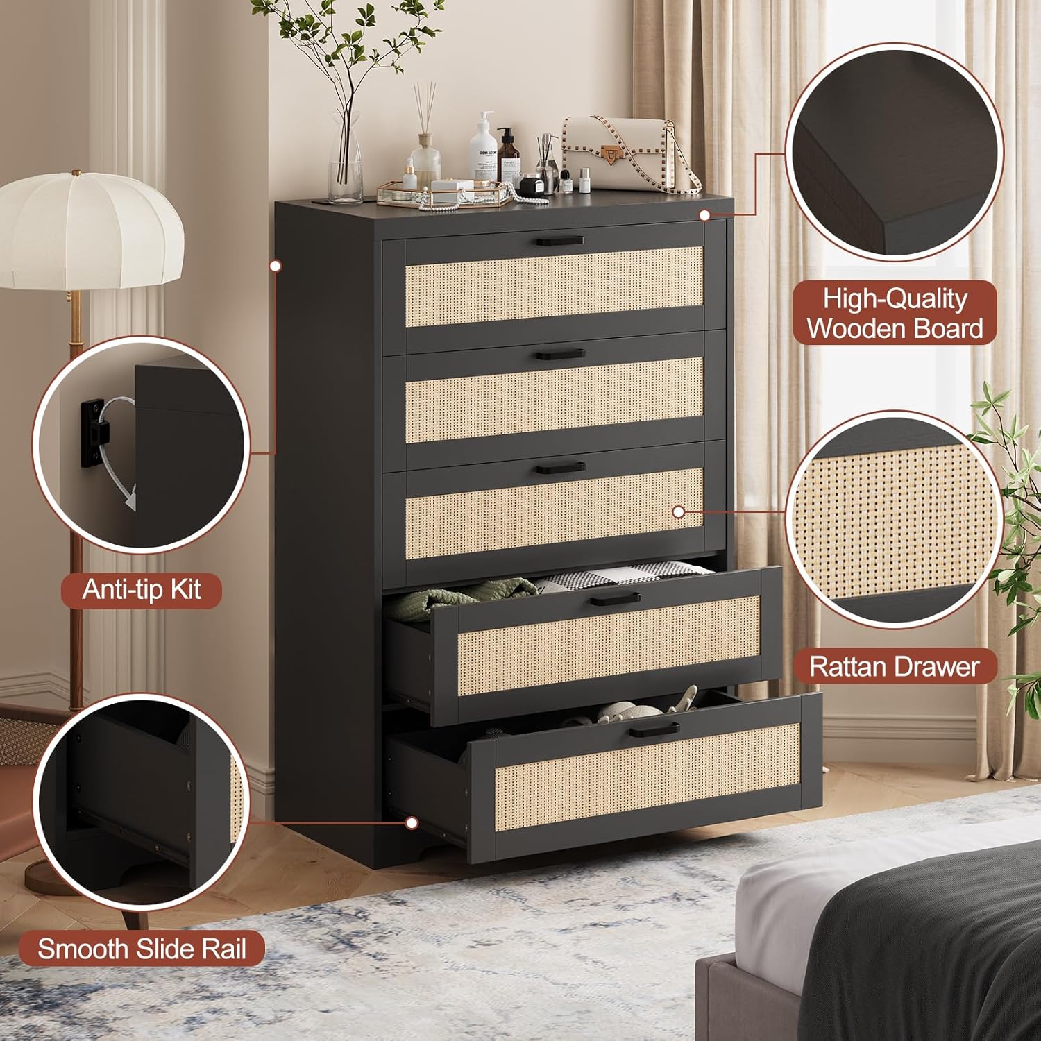 Qeetex LHF-DG-839OPBG5047 dressers - View #7