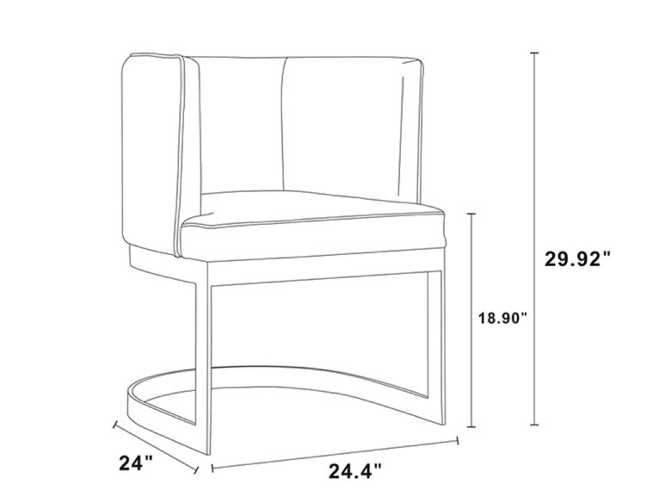Manhattan Comfort 2-DC026-BH Dining-Chairs - View #3