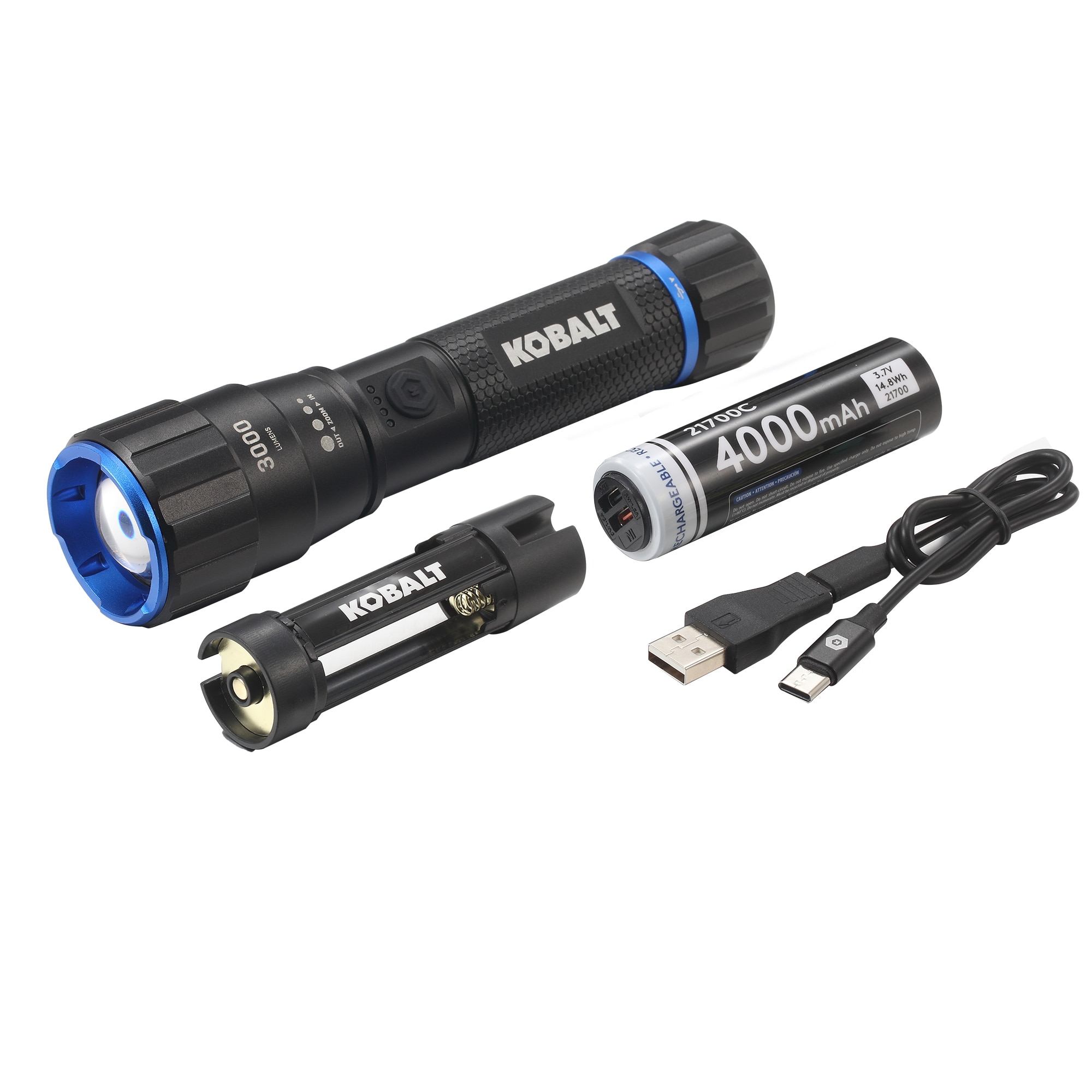 Kobalt KF3000PP flashlights - View #11