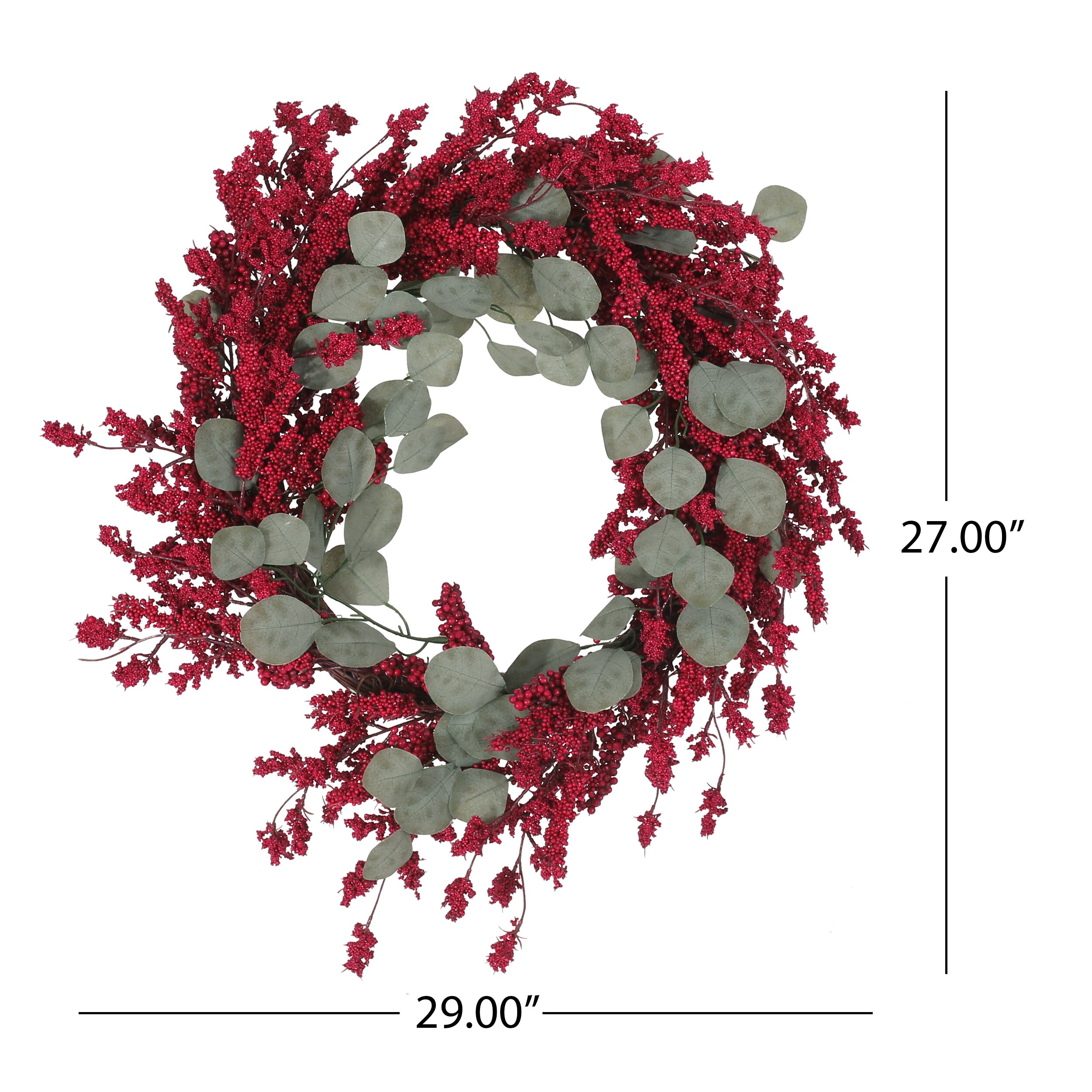 AAZJ NBC-CM73069 Artificial-Christmas-Wreaths - View #6