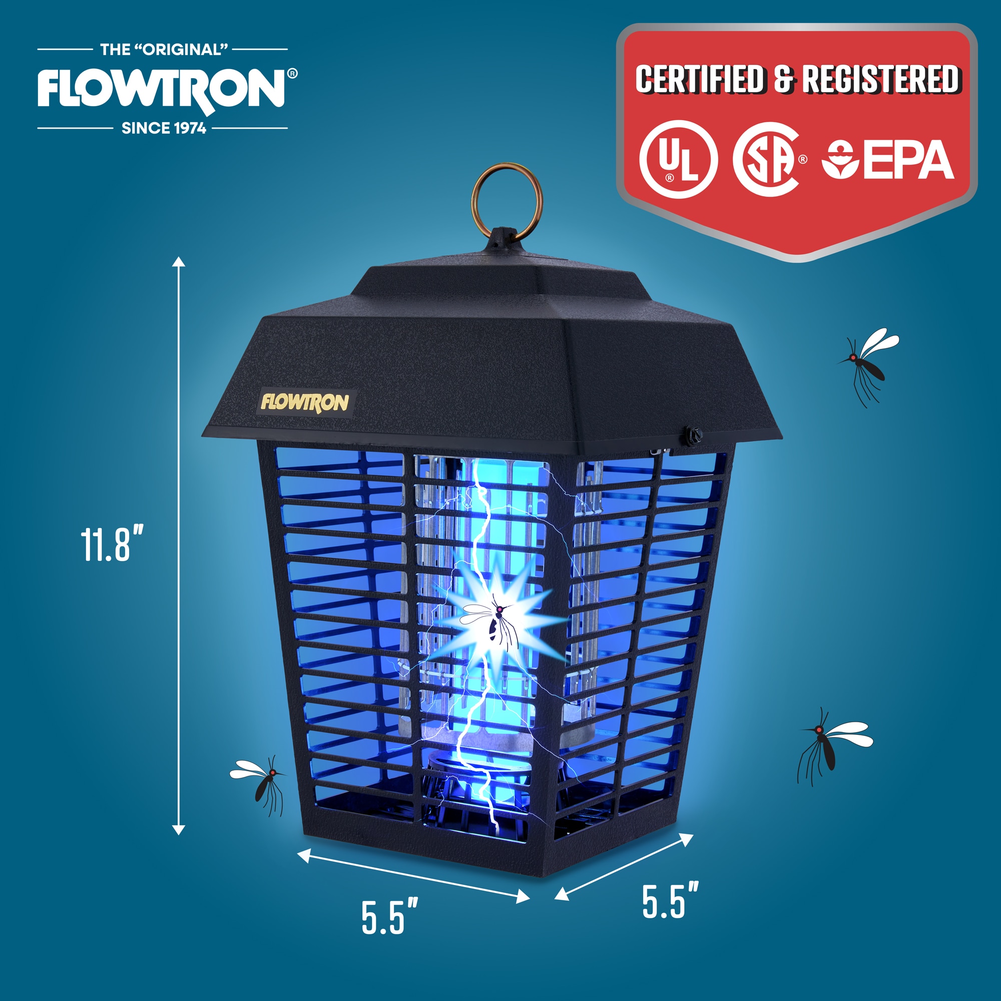 Flowtron Bug Zapper Outdoor Insect Trap FLWBK15D at Lowes.com