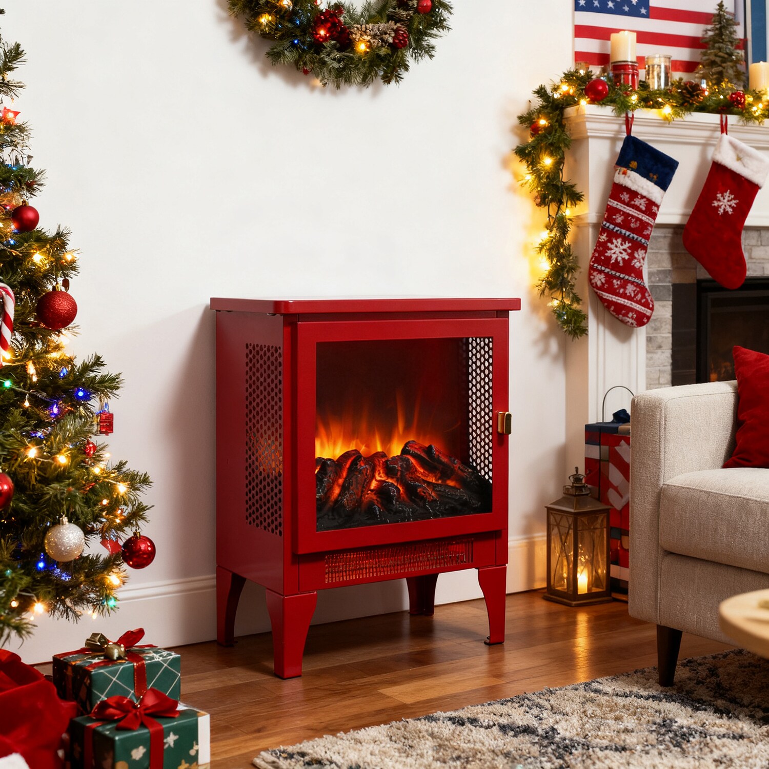 Mondawe MO-CB74302 Electric-Fireplaces - View #2
