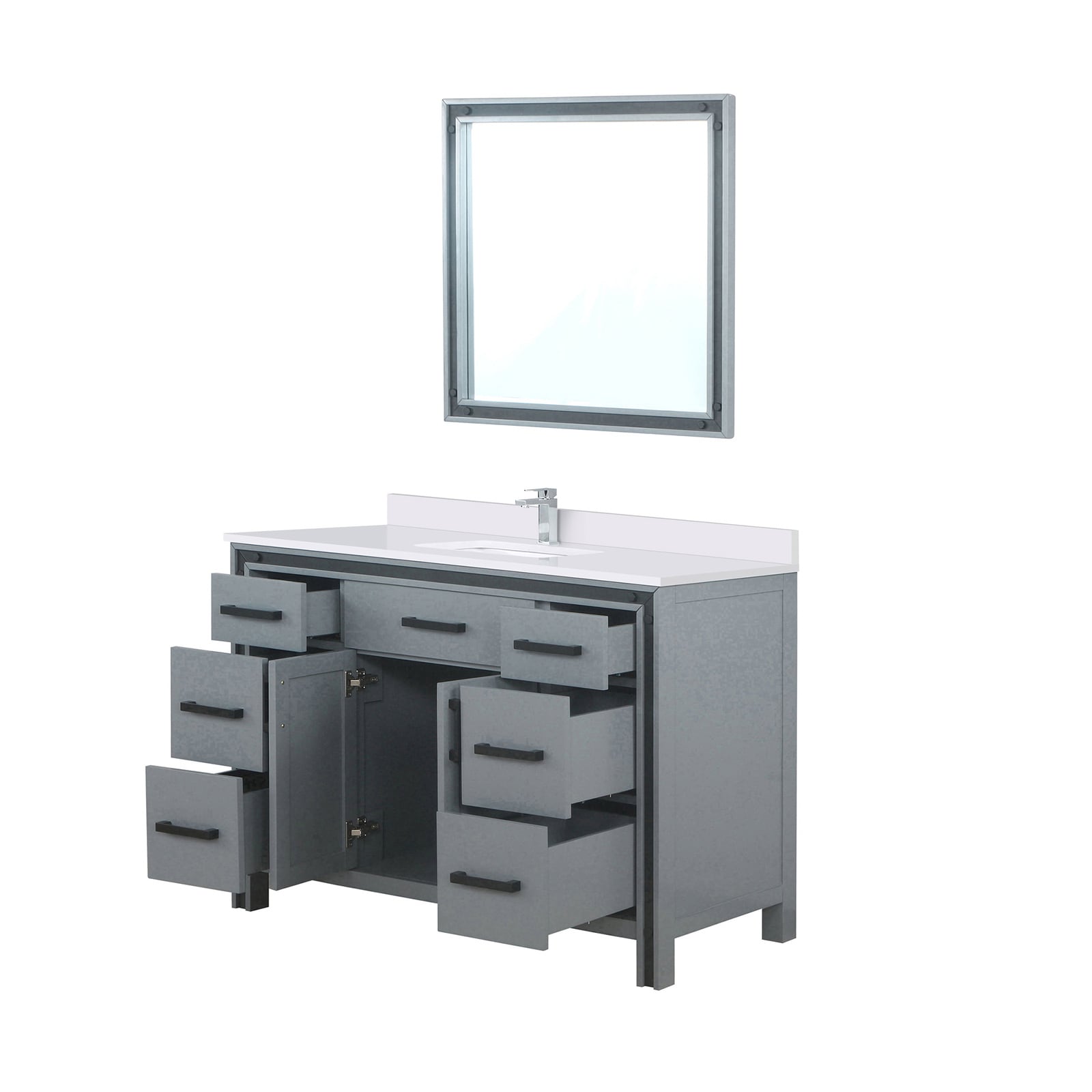 Lexora LZV352248SBJSM34F Bath-Vanity-Combo - View #6