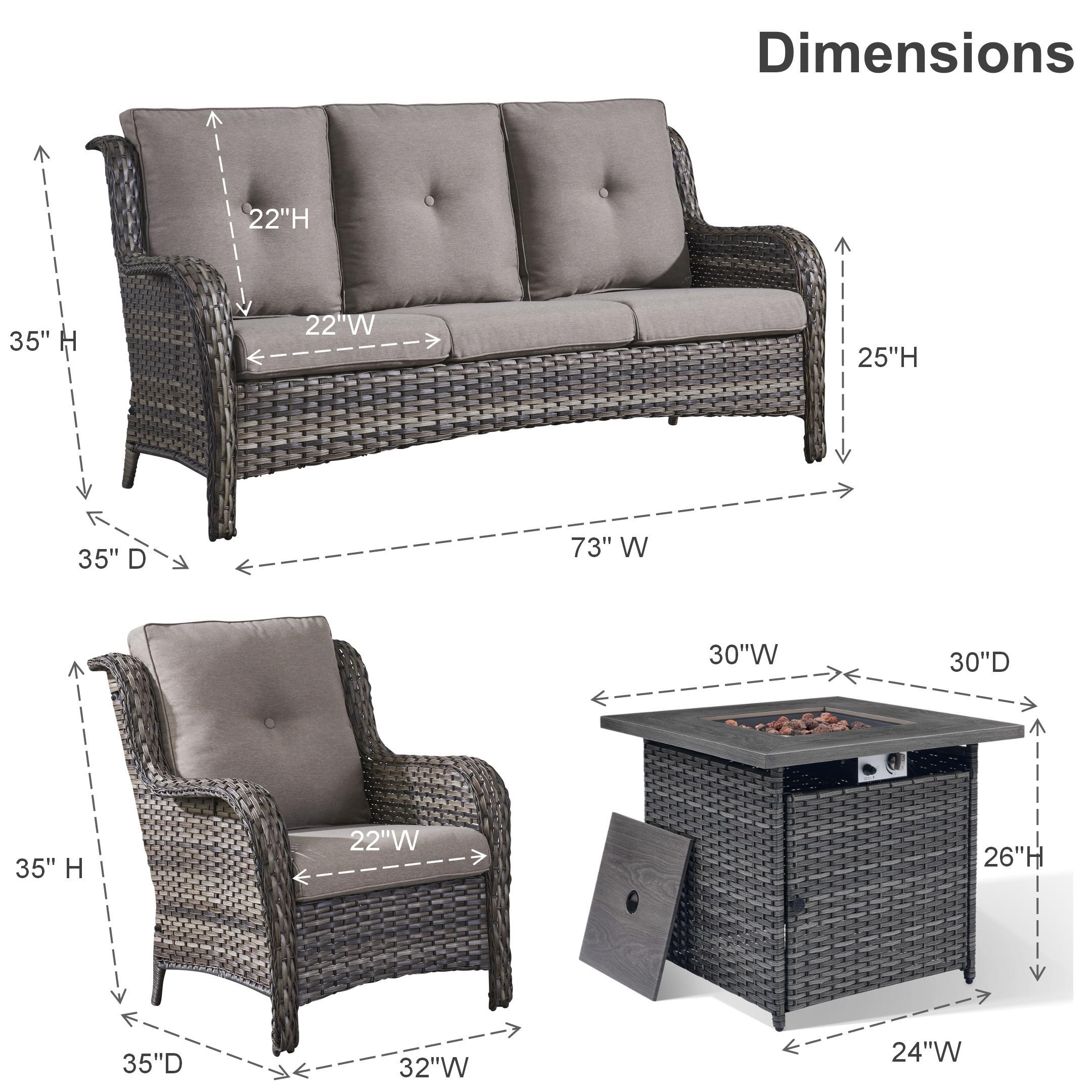 Jeehope PA015017099-2 Patio-Conversation-Sets - View #11