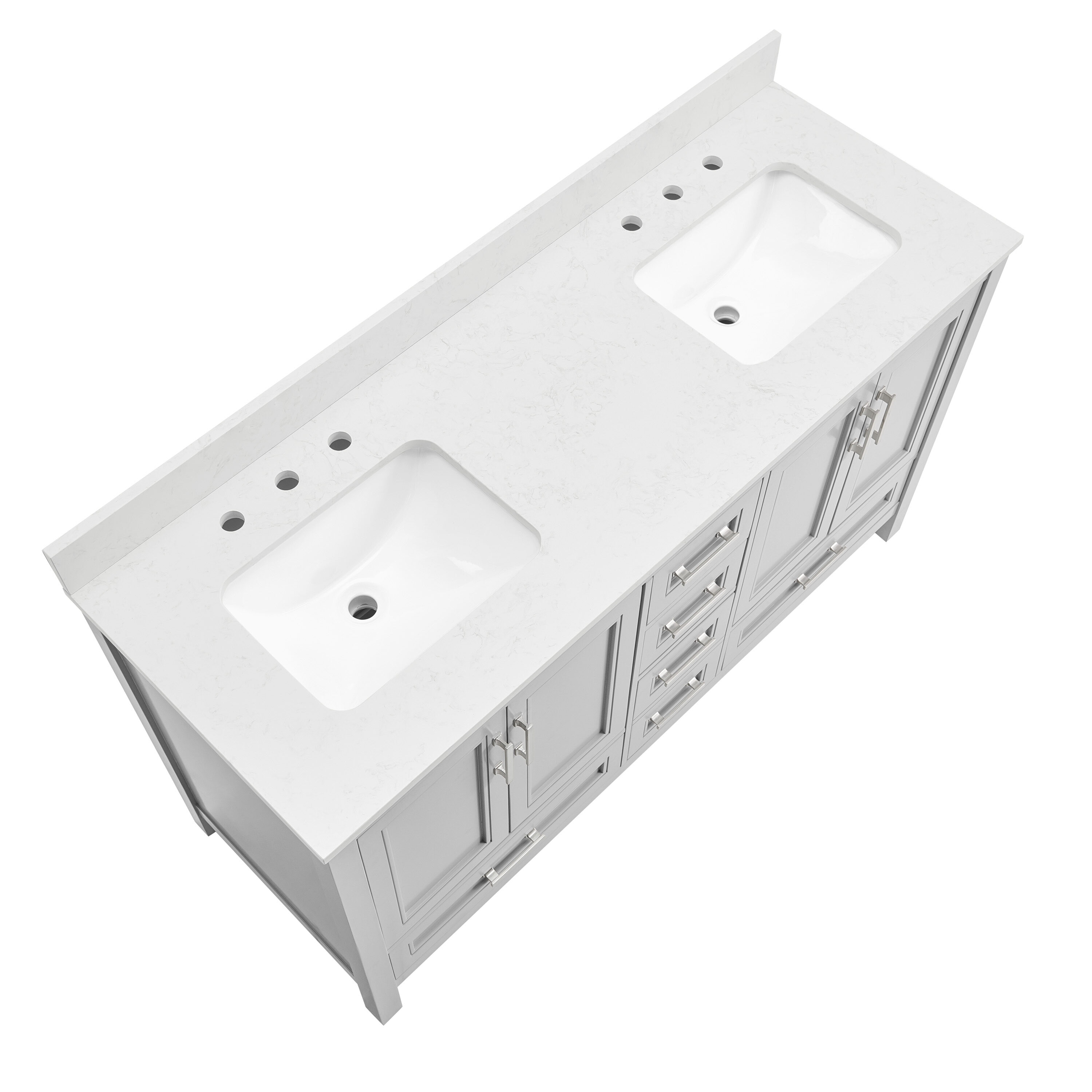 allen + roth 1541VA-60-242-925 Bath-Vanity-Combo - View #5
