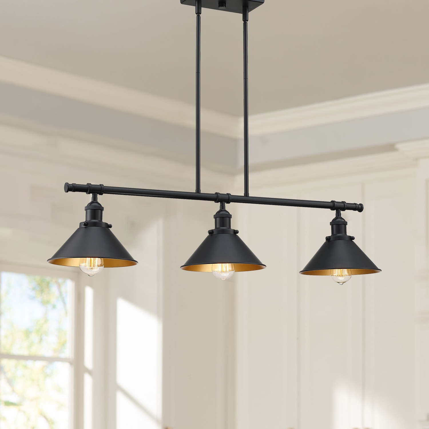 WELLFOR TTC78173BK Pendant-Lights - View #5