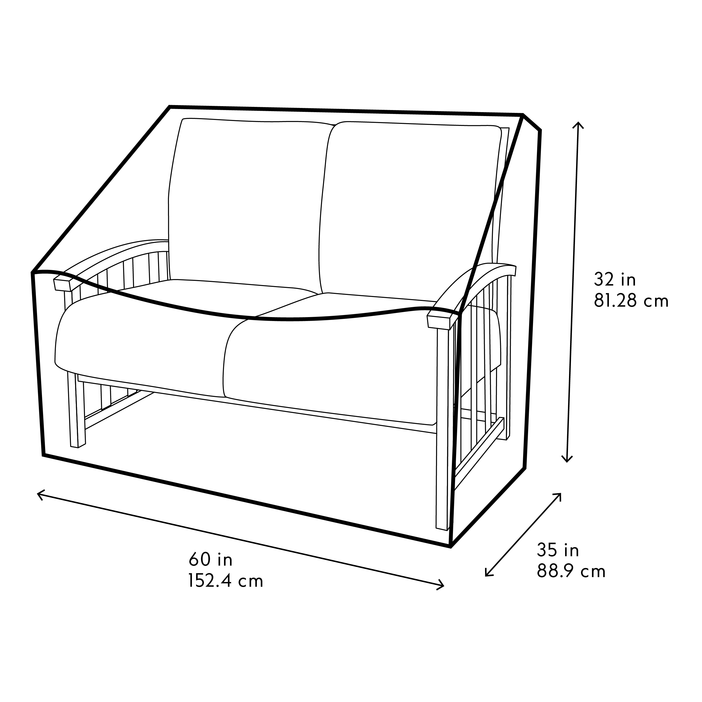Style Selections 17836LWSGD Patio-Furniture-Covers - View #2