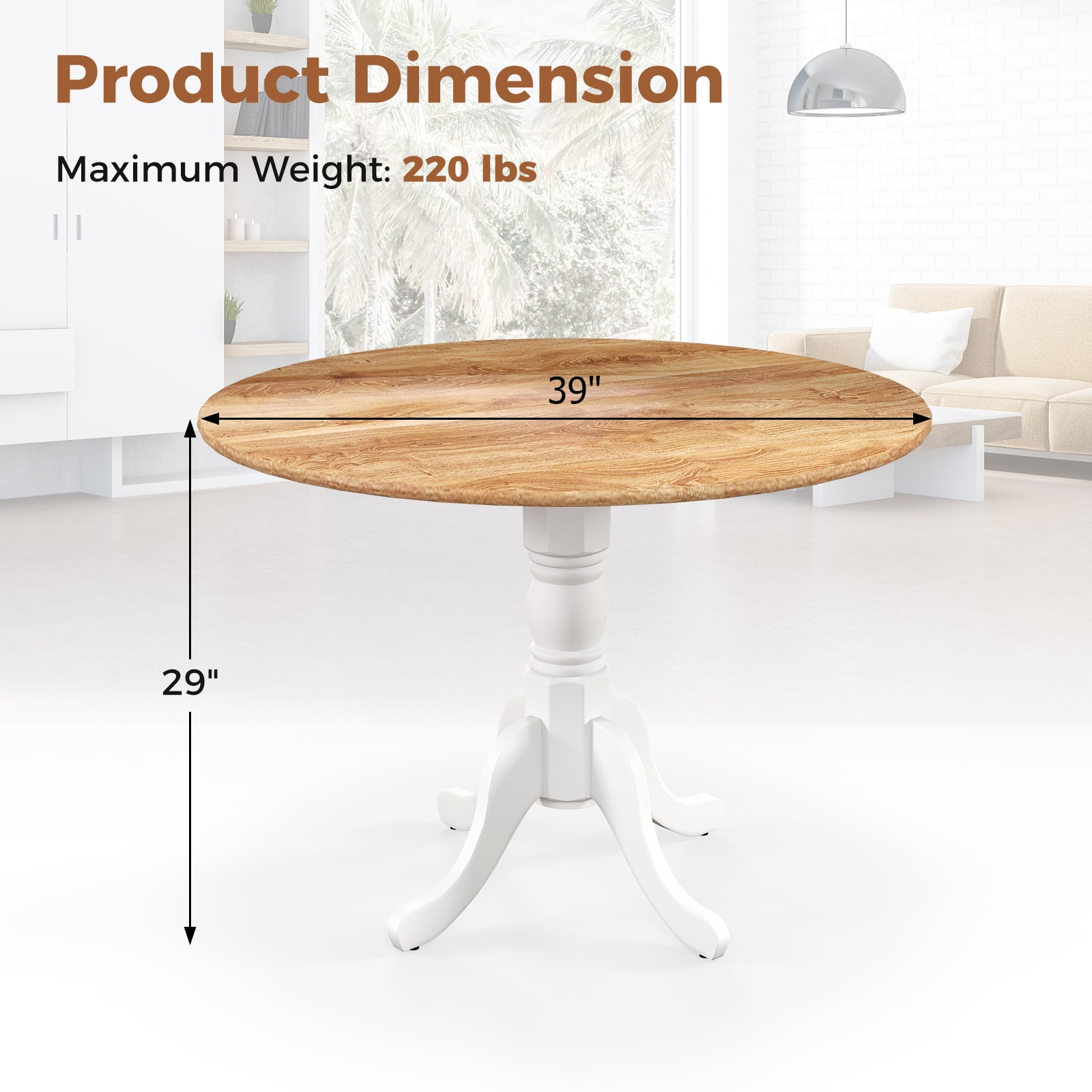 Poinic CWJ55732SO Dining-Tables - View #3