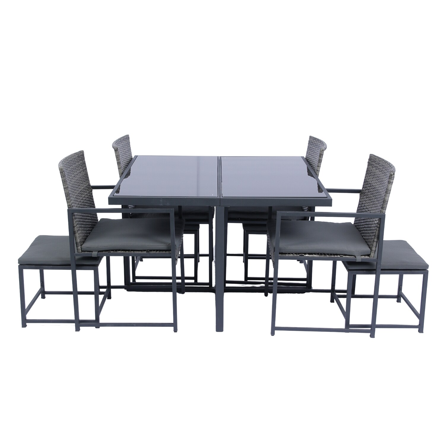 SINOFURN SYA710032GY Patio-Dining-Sets - View #8