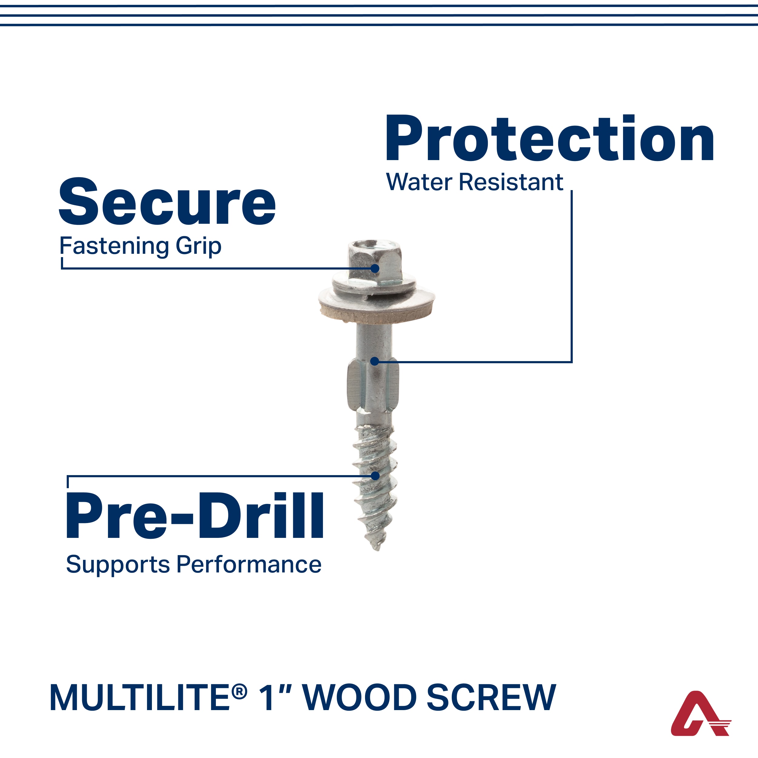 AmeriLux International 2814124L Wood-Screws - Thumbnail View #3