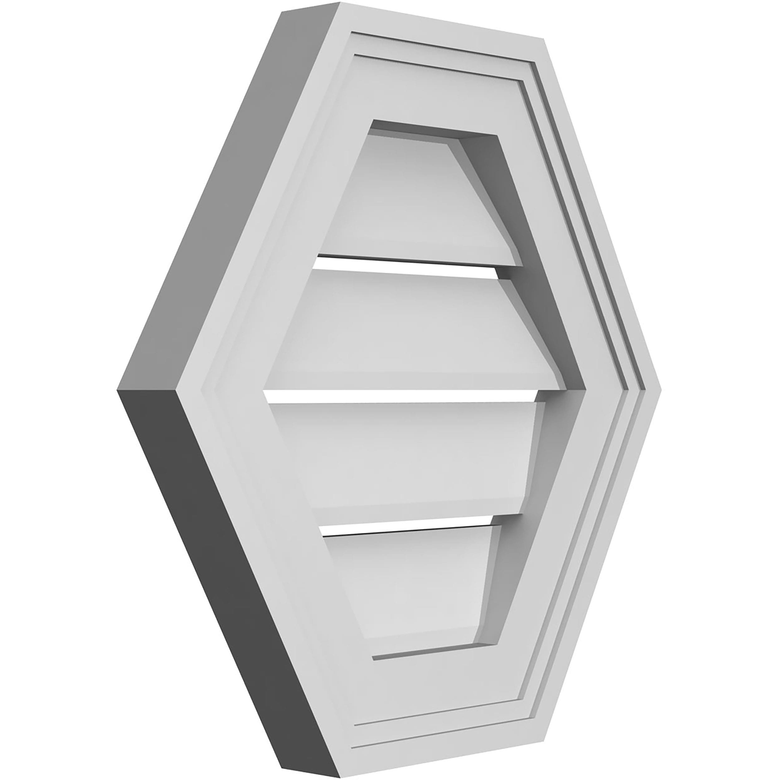 Ekena Millwork GVPHP14X1402SF Gable-Vents - View #2