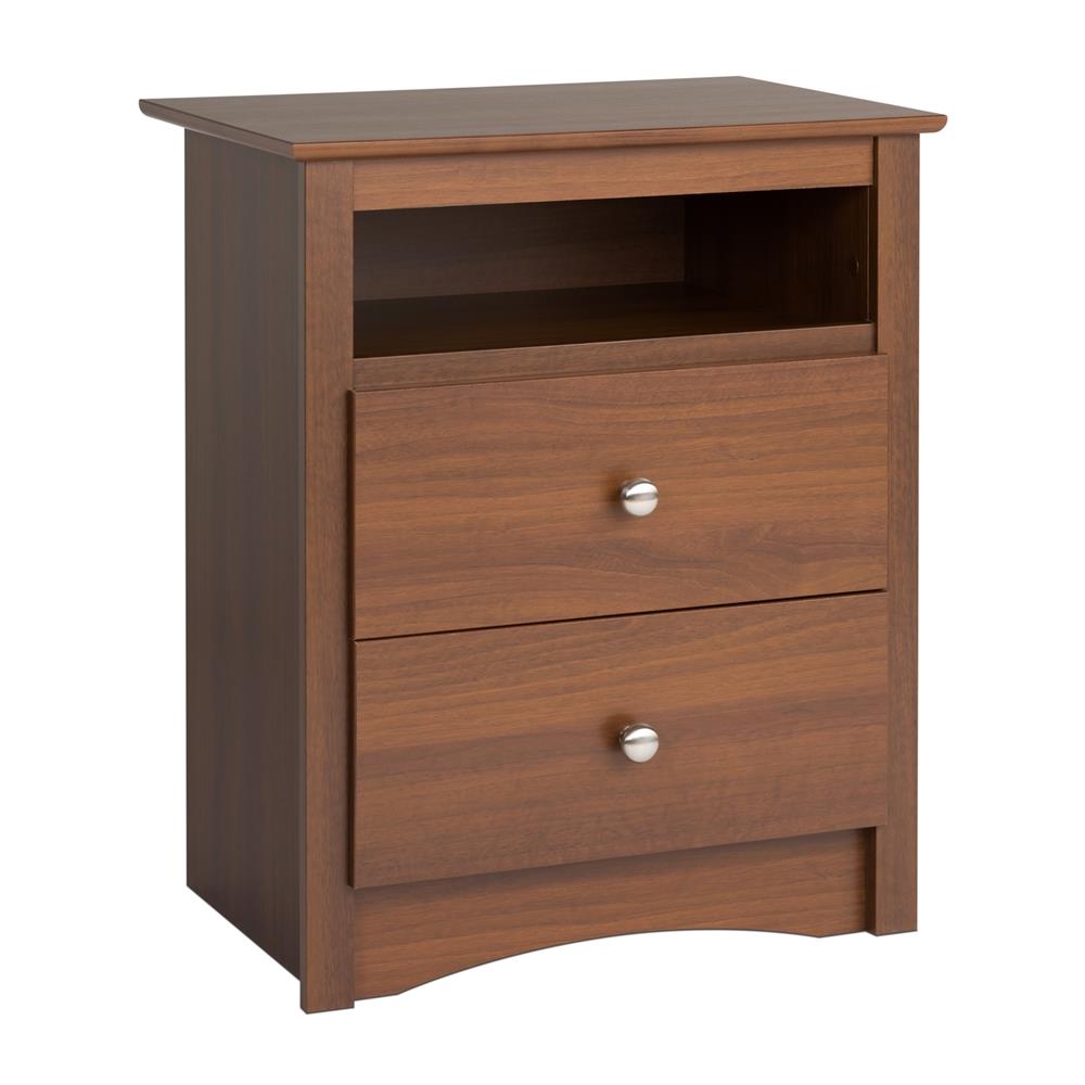 Prepac LDC-2428-V Riverdale Warm Cherry Nightstand