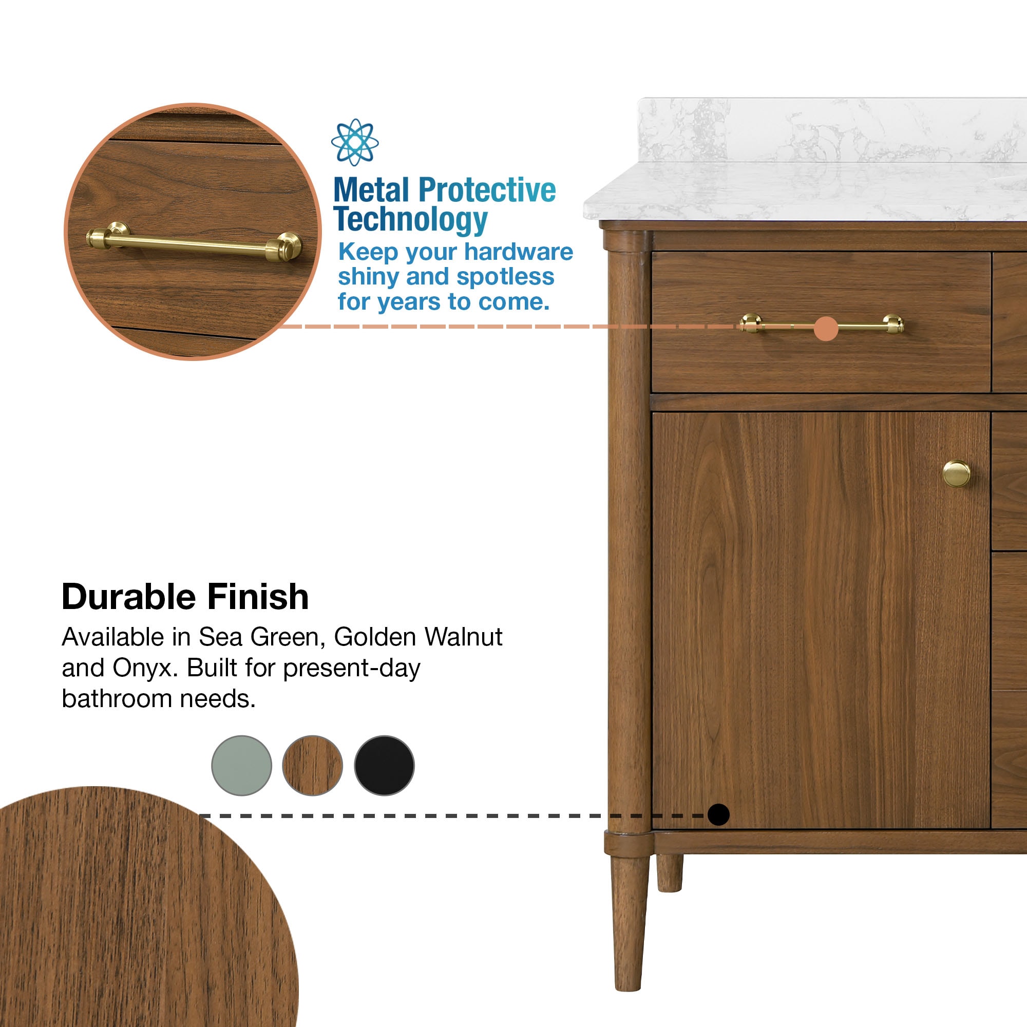 allen + roth RIAN 48WW Bath-Vanity-Combo - View #8