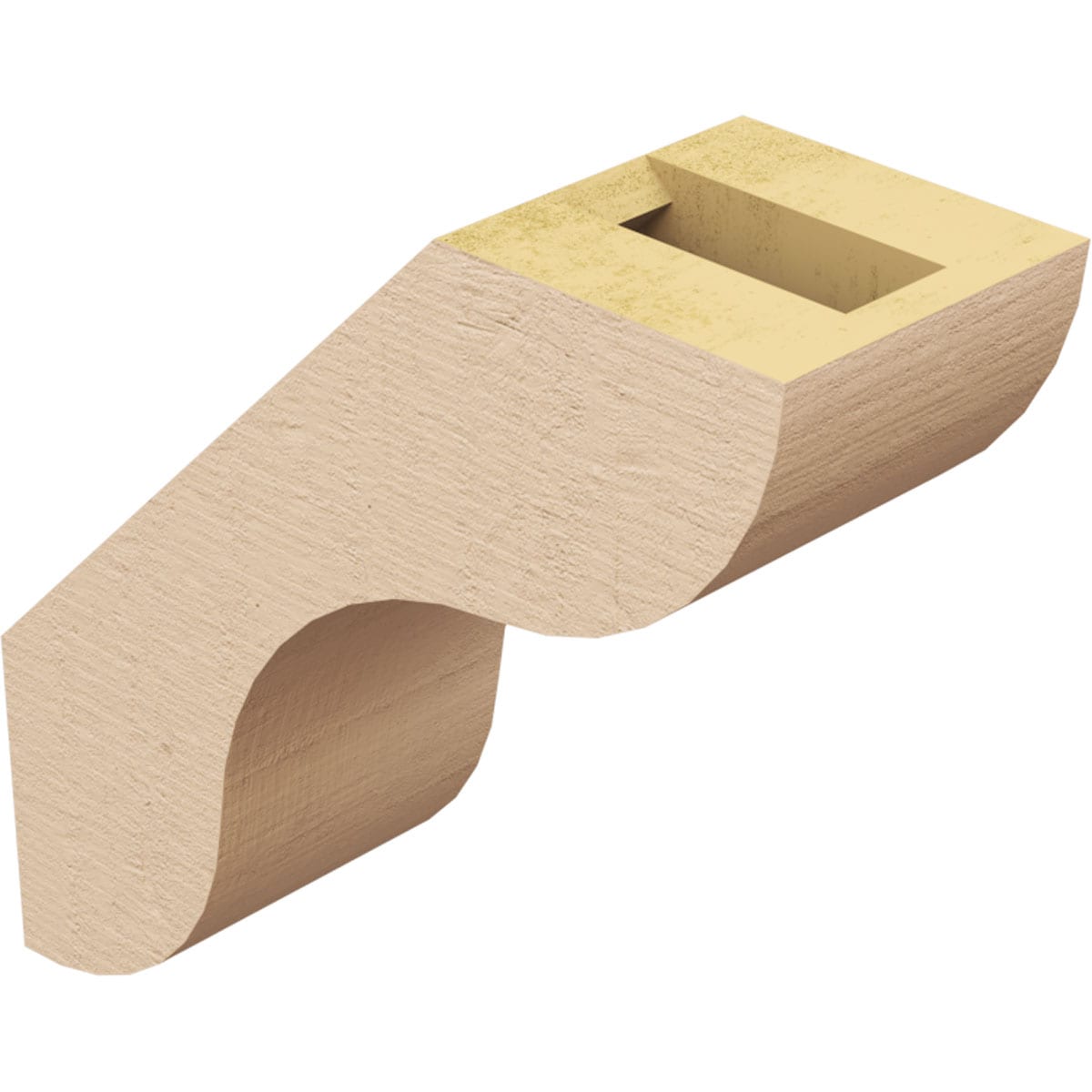 Ekena Millwork BRCUR03X08X08CARRCPR braces - View #6