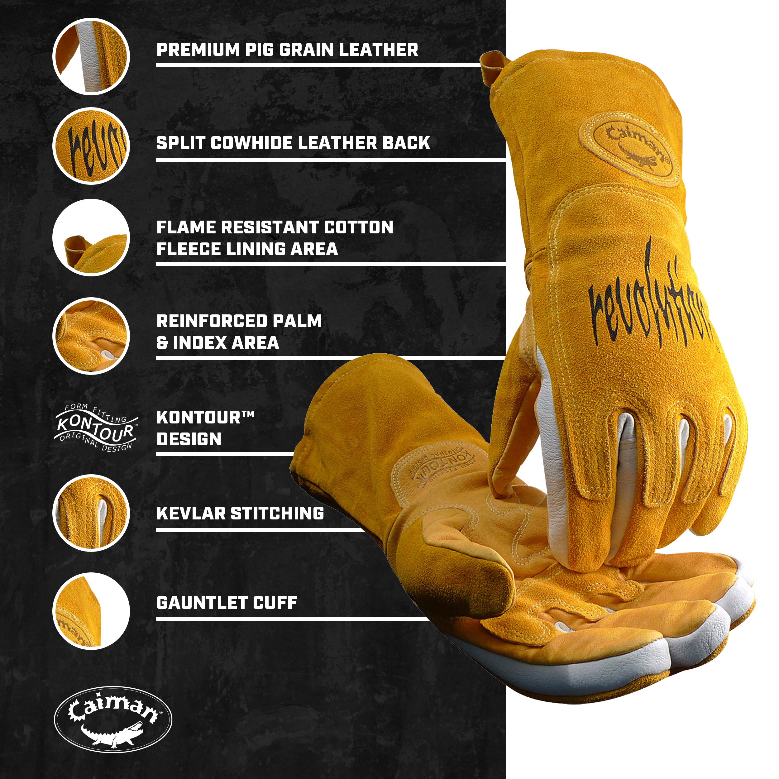 Caiman 1812-6 Welding-Apparel - View #7