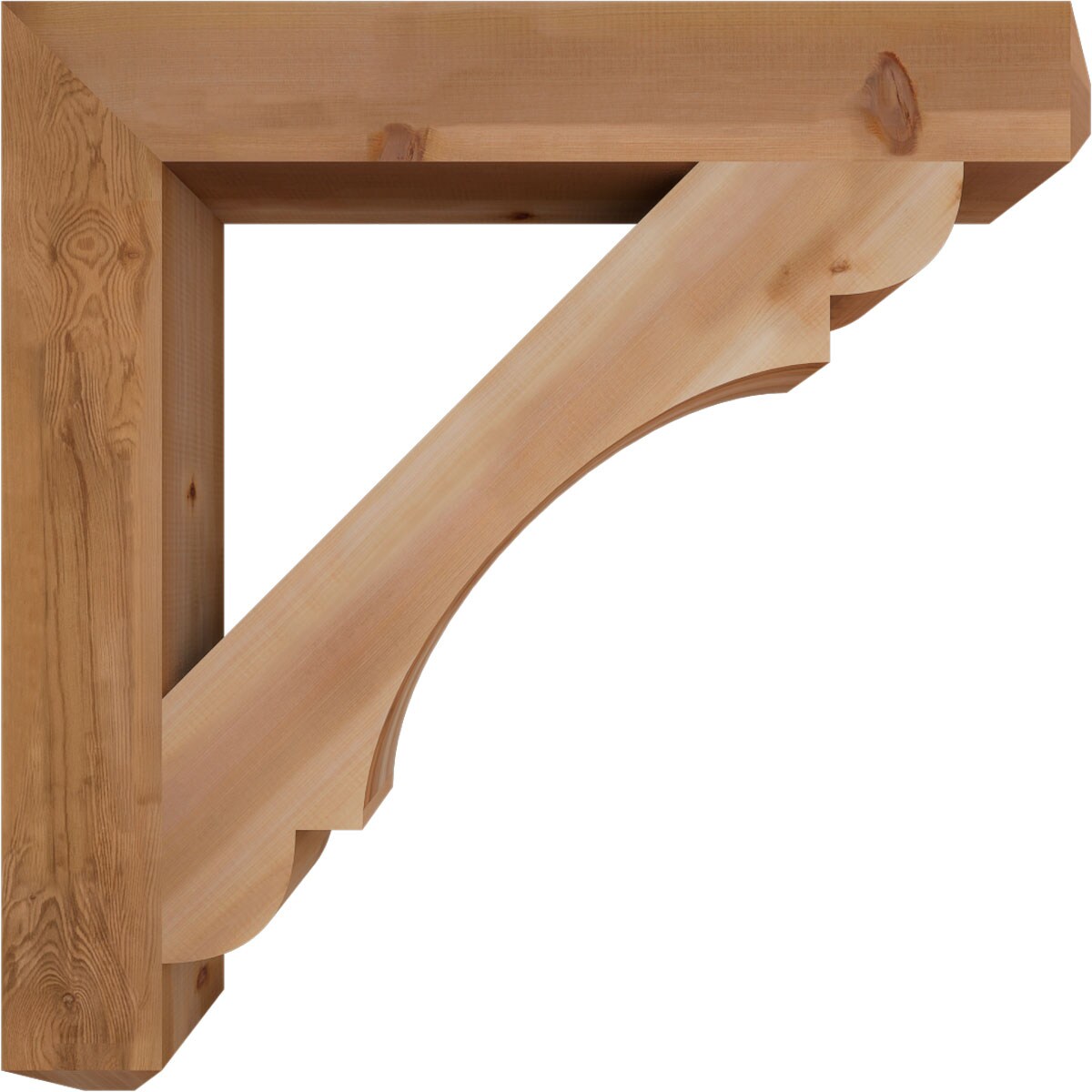 Ekena Millwork BKT06X42X42OLY04SWR Exterior-Brackets-Braces - View #3