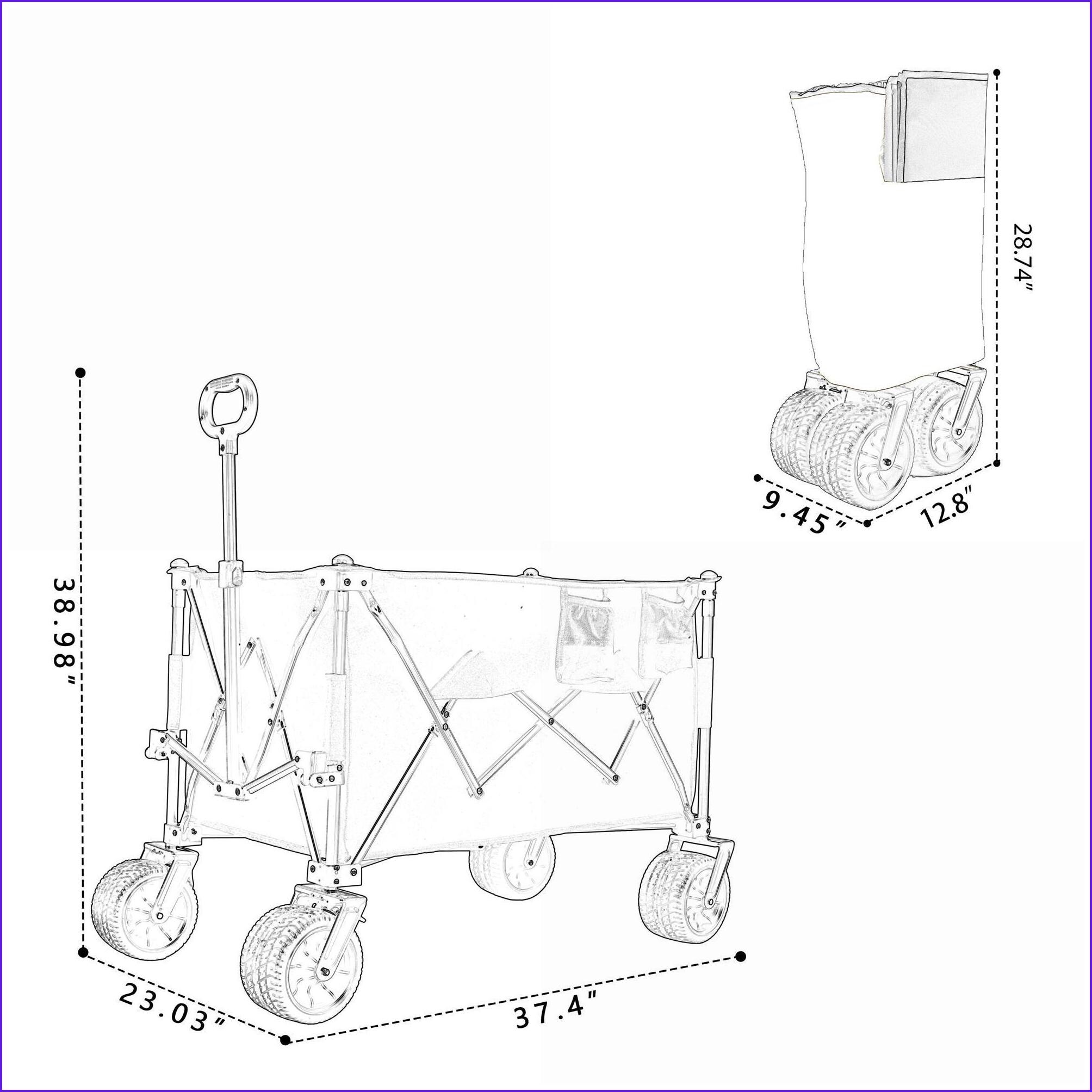 Watnature CQD26B348SVT Yard-Carts - View #12