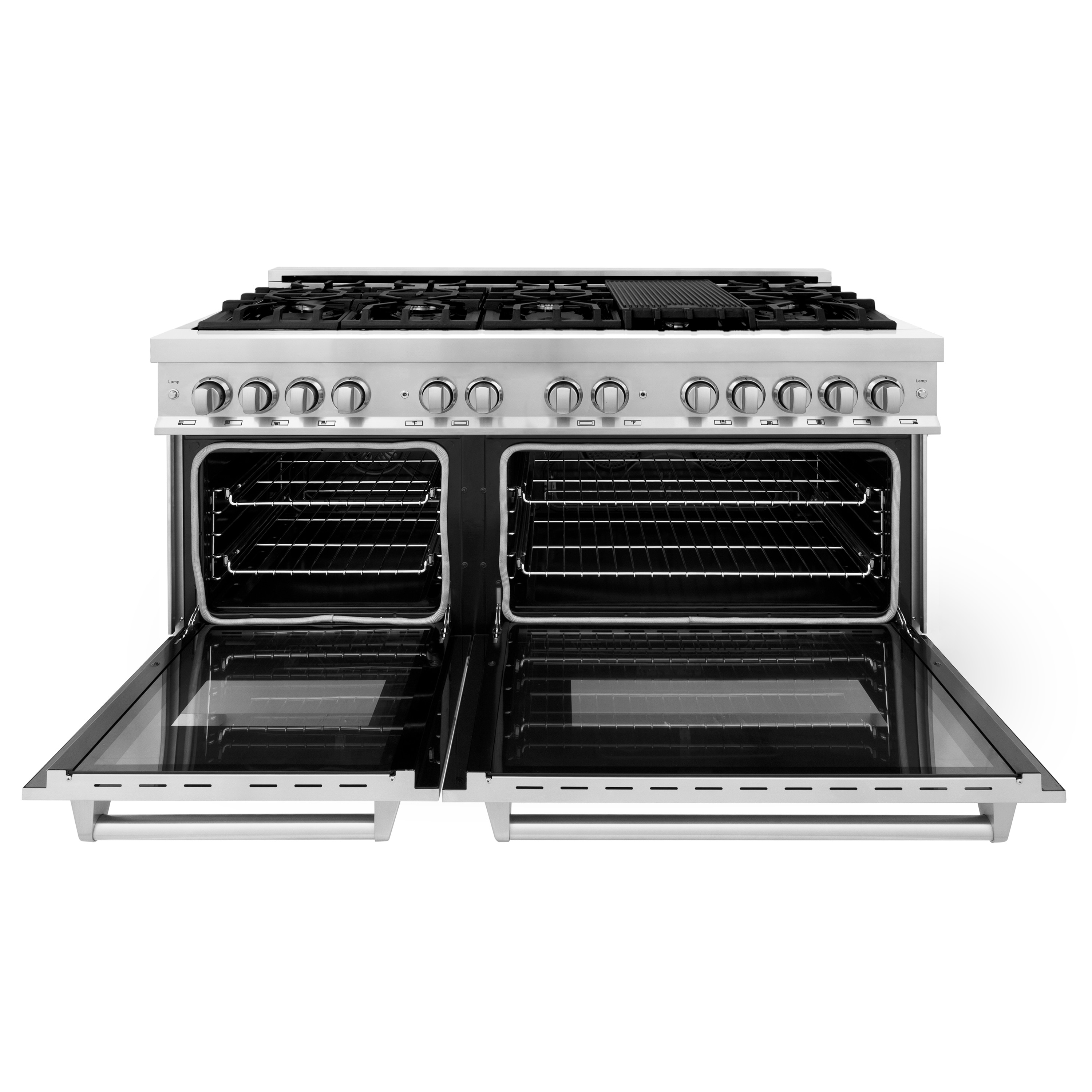 ZLINE KITCHEN & BATH RA60 Double-Dual-Fuel-Ranges - View #3