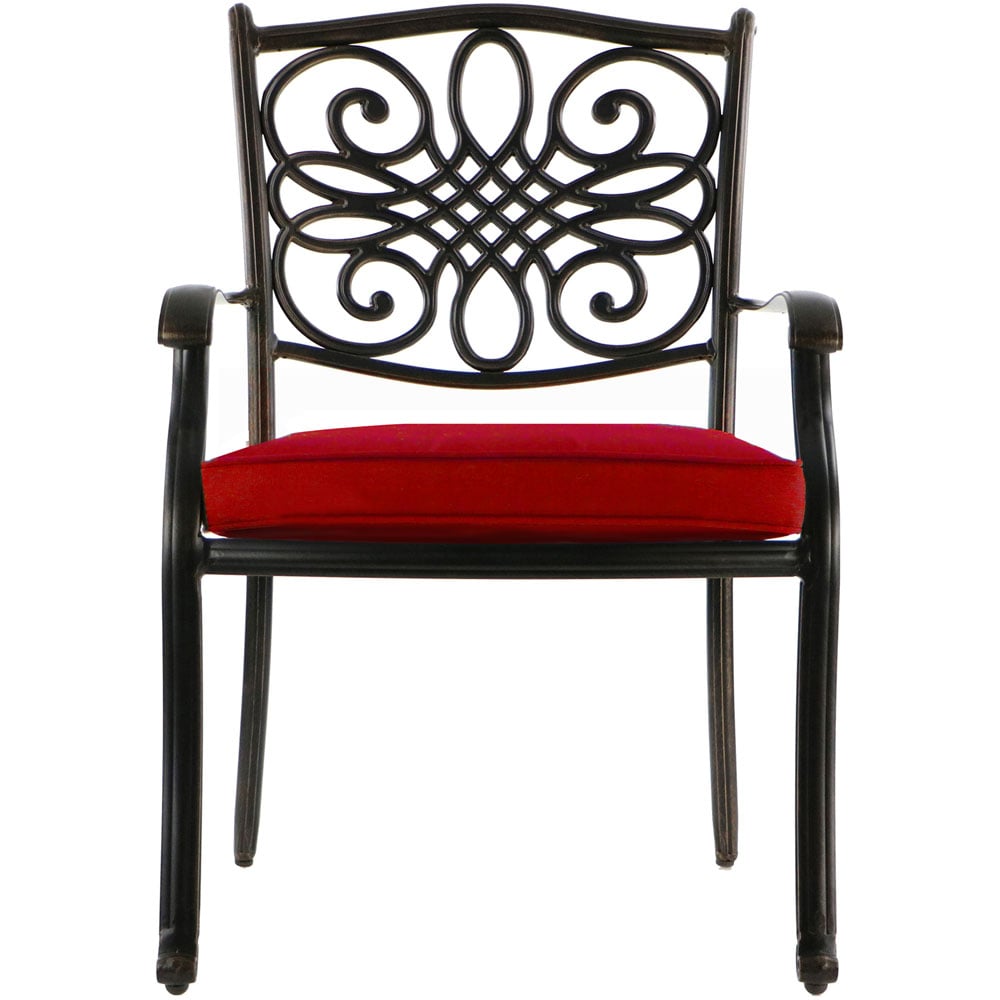 Hanover TRADDN5PC-RED Patio-Dining-Sets - View #9