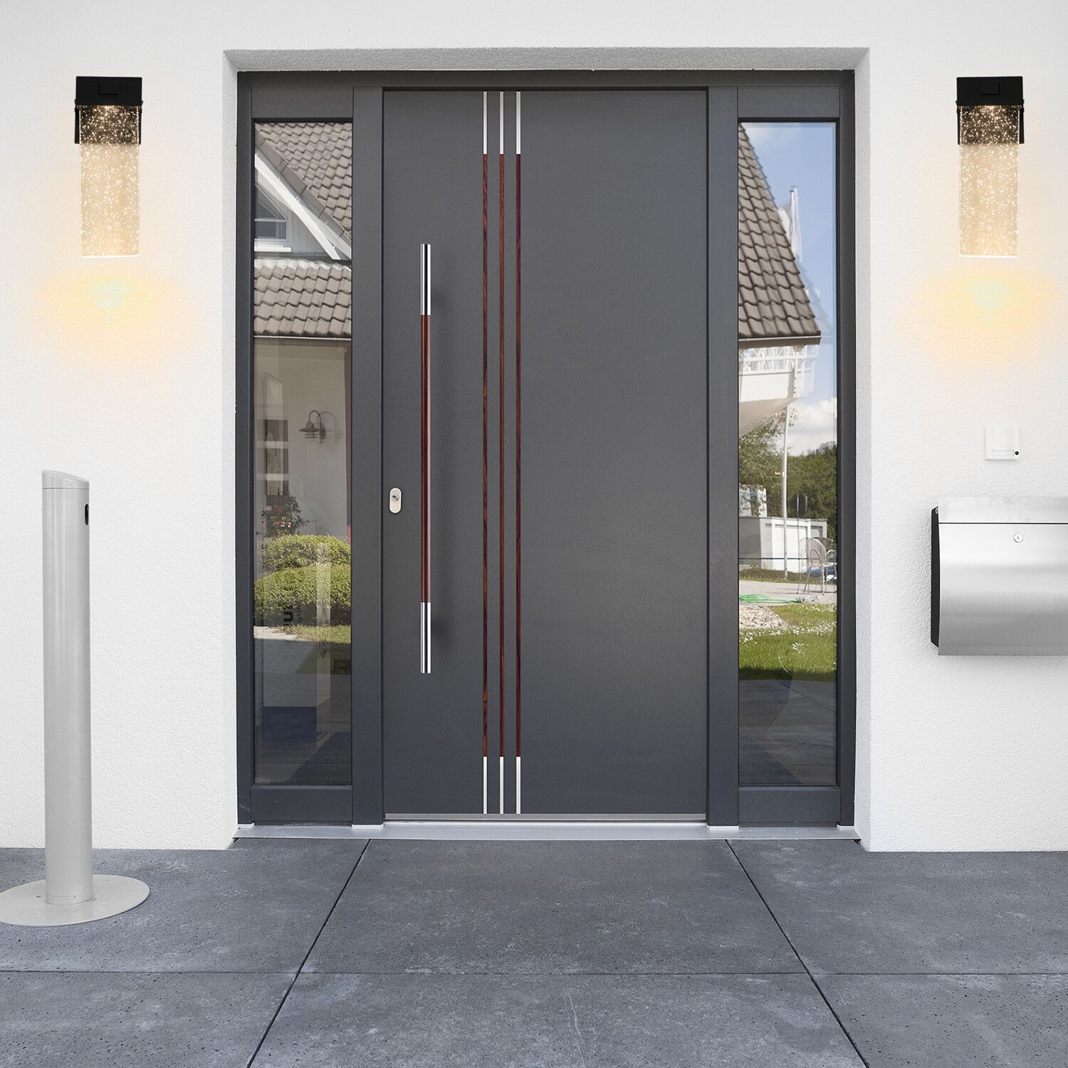 SINOFURN SYB510014BK Outdoor-Wall-Lighting - View #4