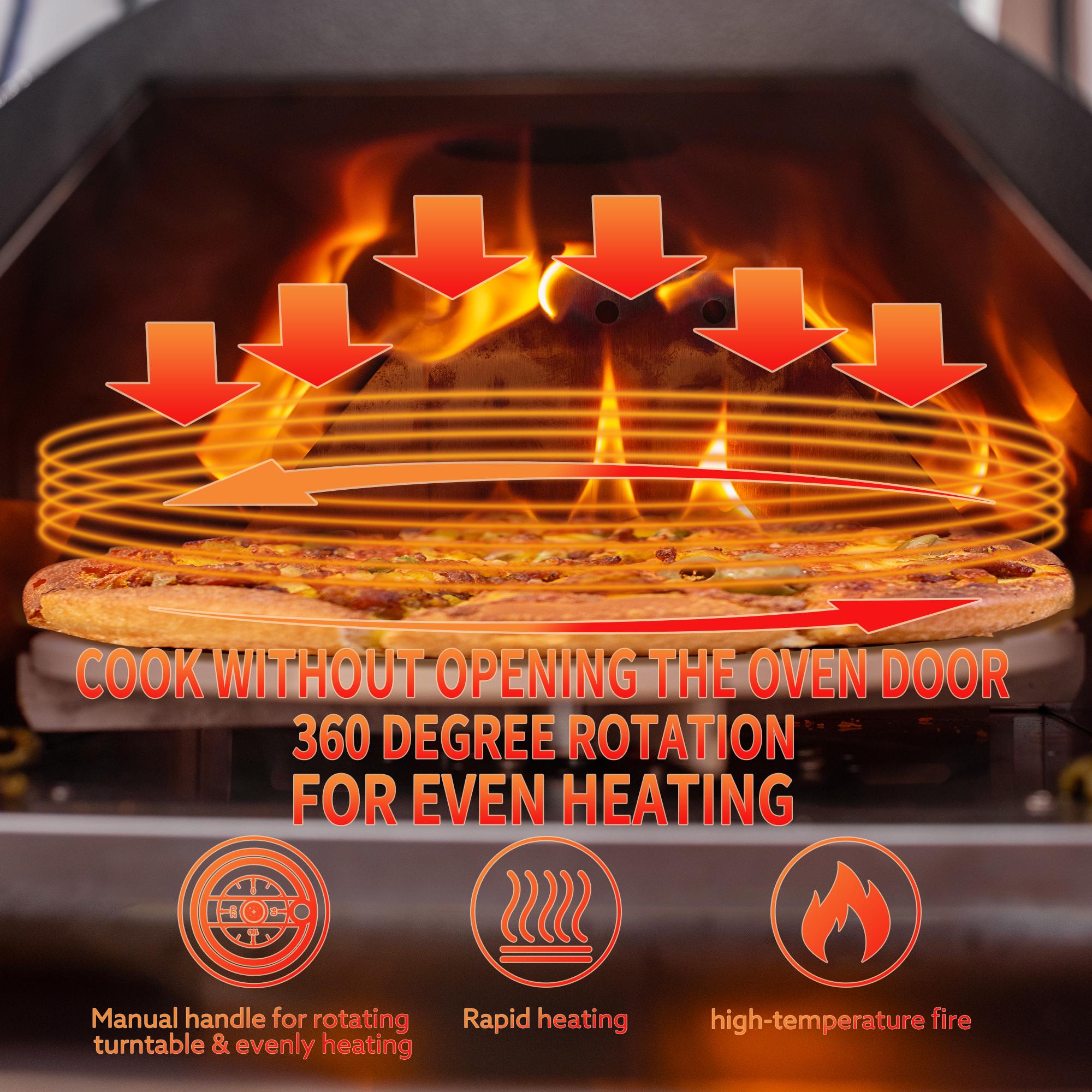 BABOOM BOM-6134341-OR Outdoor-Pizza-Ovens - View #4