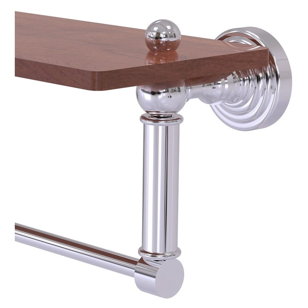 Allied Brass WP-1-16TB-IRW-PC Bathroom-Shelves - View #2