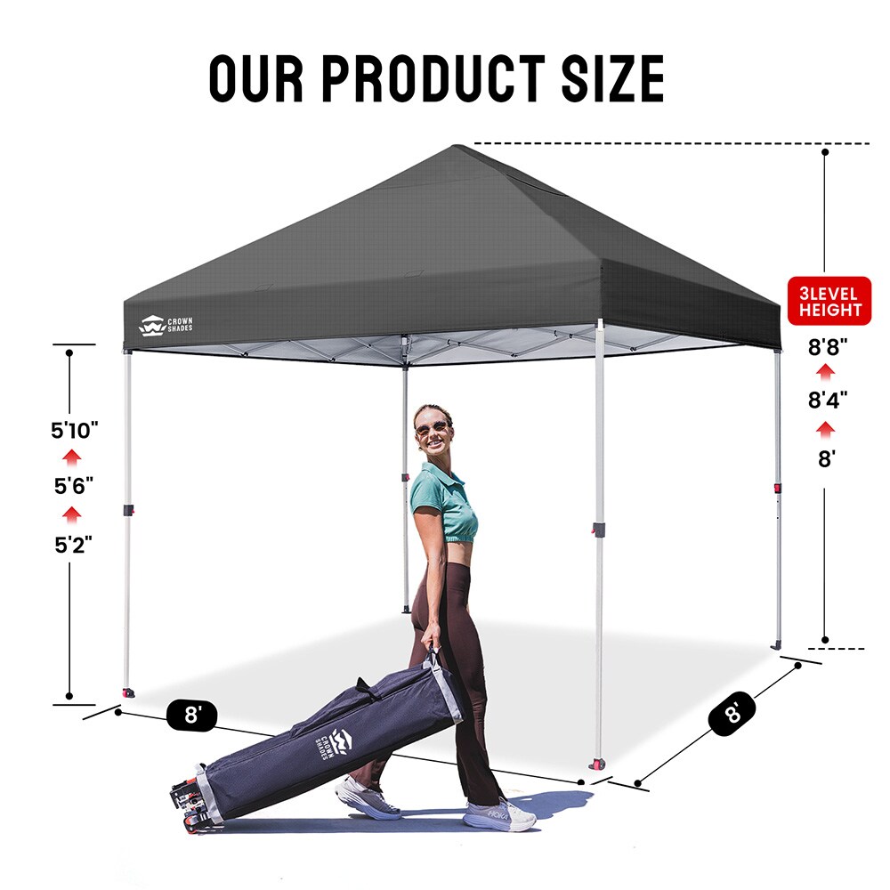 Crown Shades RS64F tents - View #2