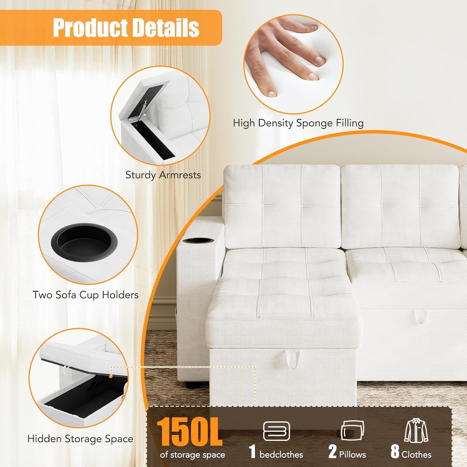 Qeetex CCPHO-16K7XGI5 futons - View #4