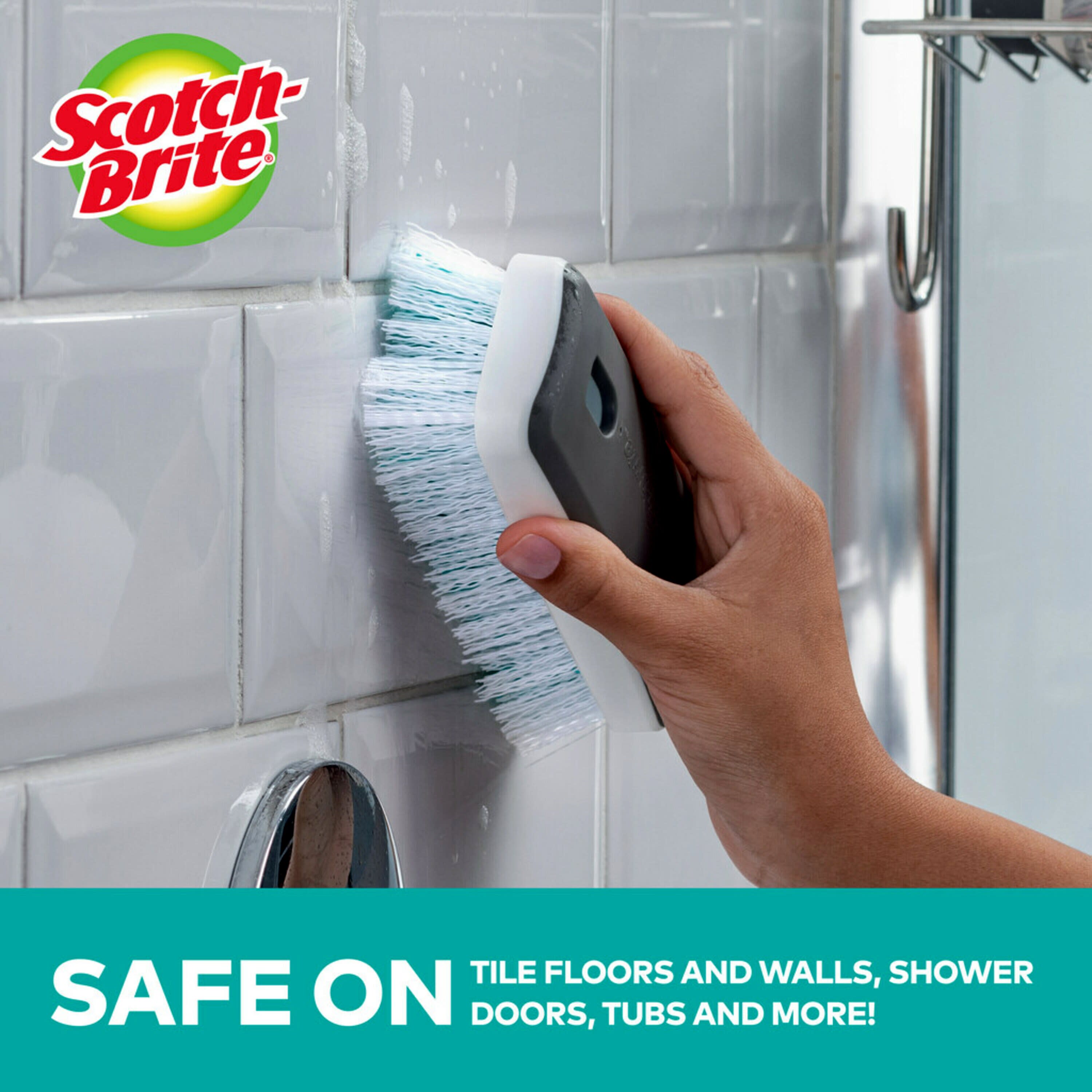 Shop Scotch-Brite Bathroom Cleaning Essentials: Shower/Grout Brushes,  Toilet/ Bathroom Cleaning Products at