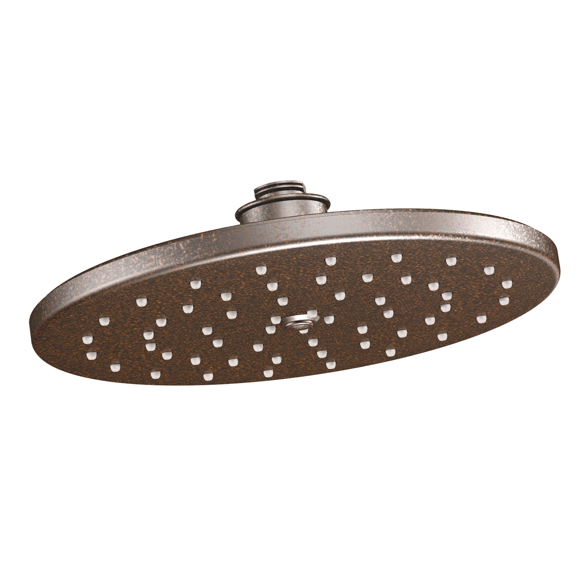Moen S112EPORB Oil Rubbed Bronze Sold separately Single function 10-Inches Round Bathtub and shower Faucet (Valve Not Included)