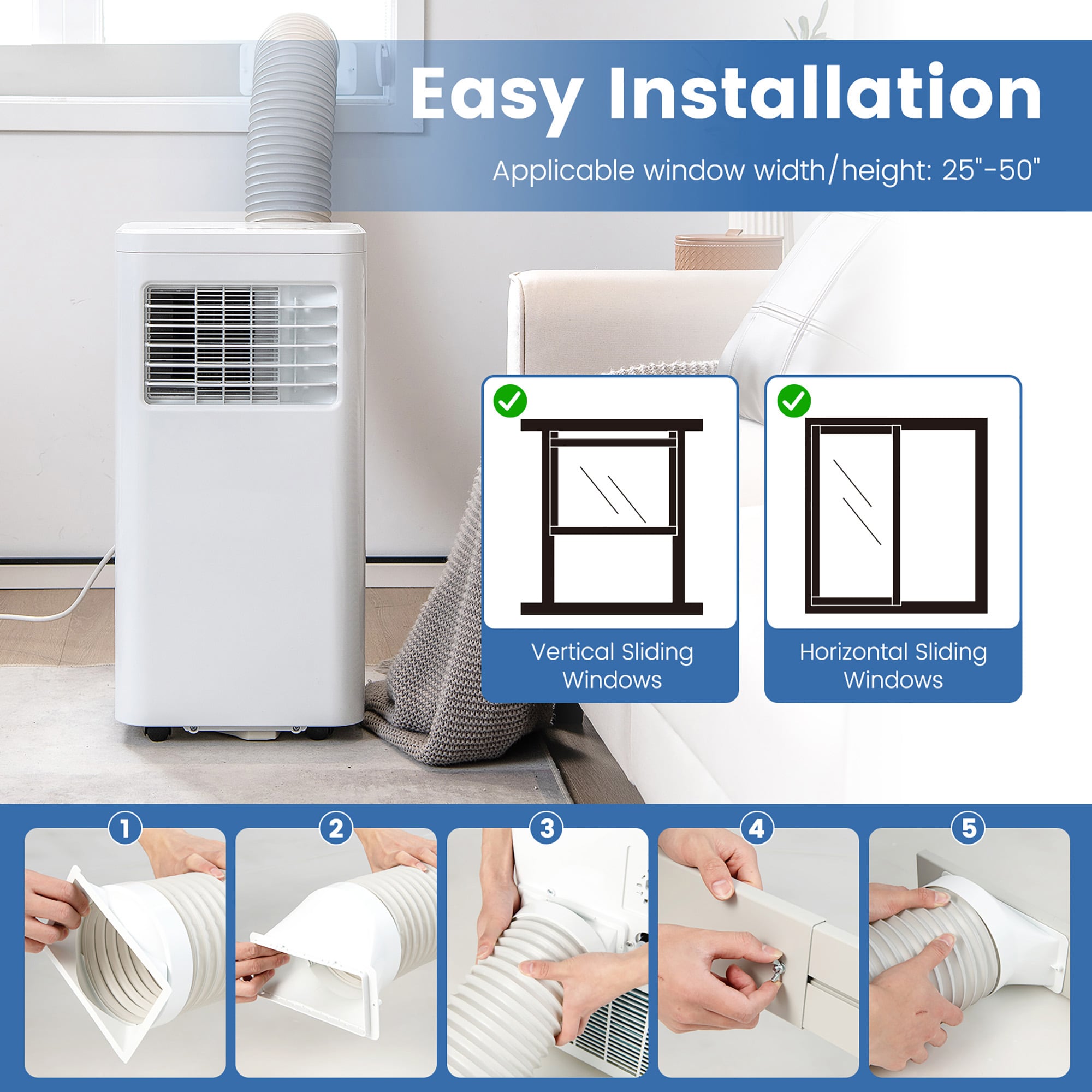 Costway LWS00211 Portable-Air-Conditioners - View #9