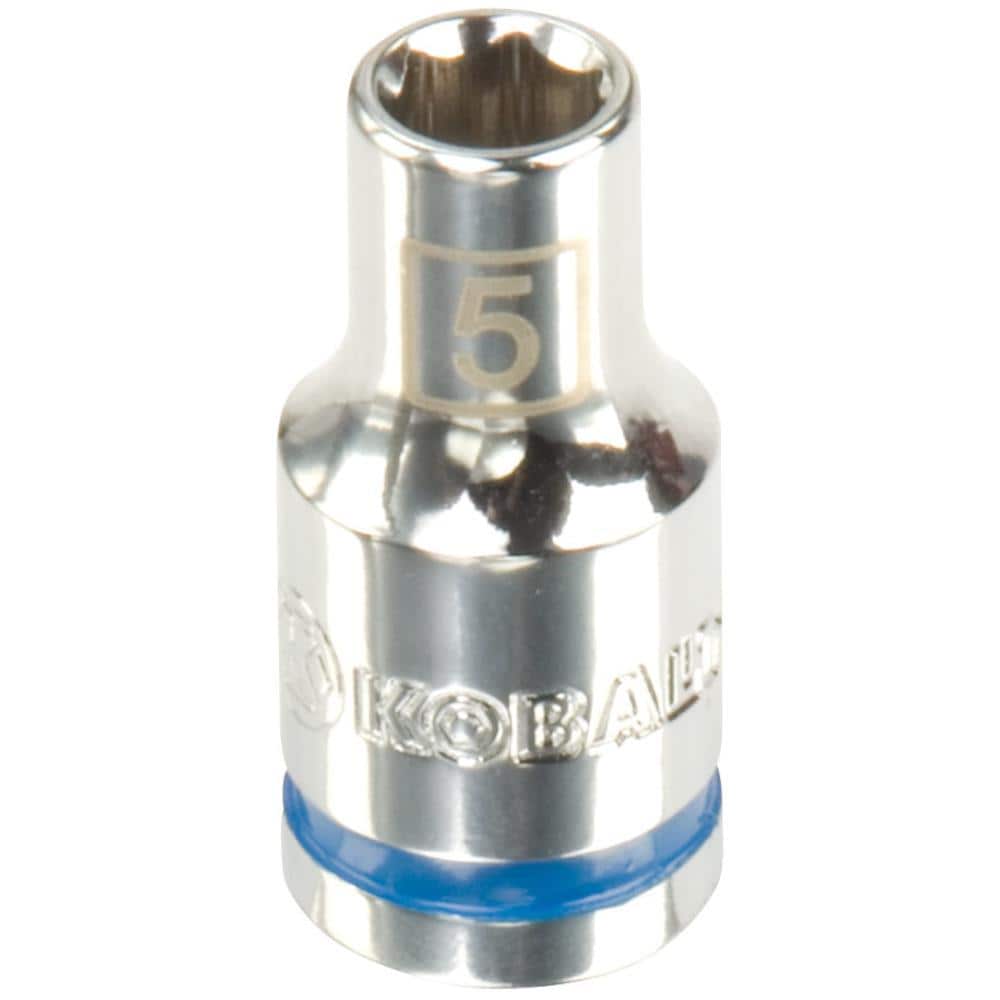 Kobalt 85492 1/4-in Drive Metric 5mm Shallow Socket