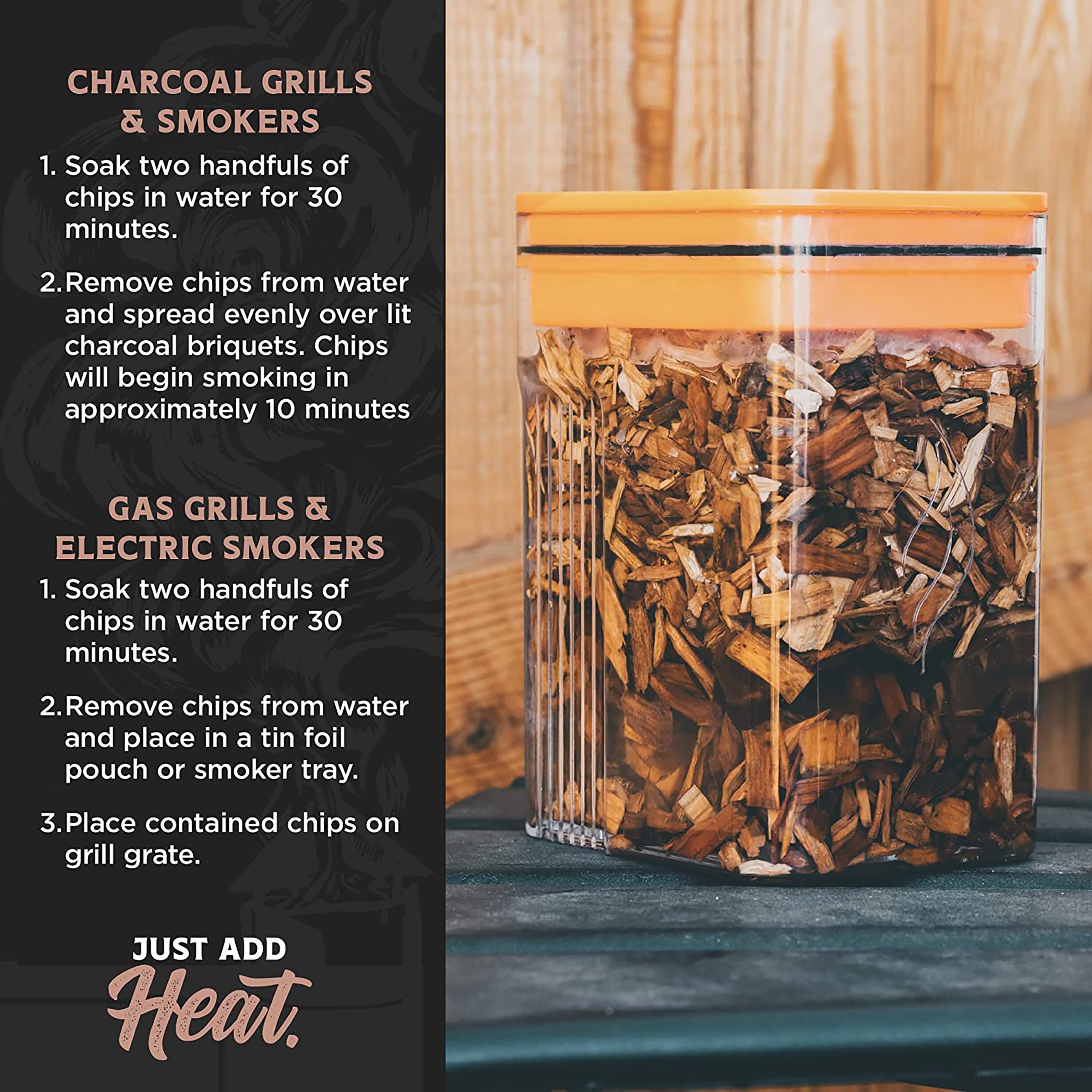 Fire & Flavor FFW112 Charcoal-Accy - View #2