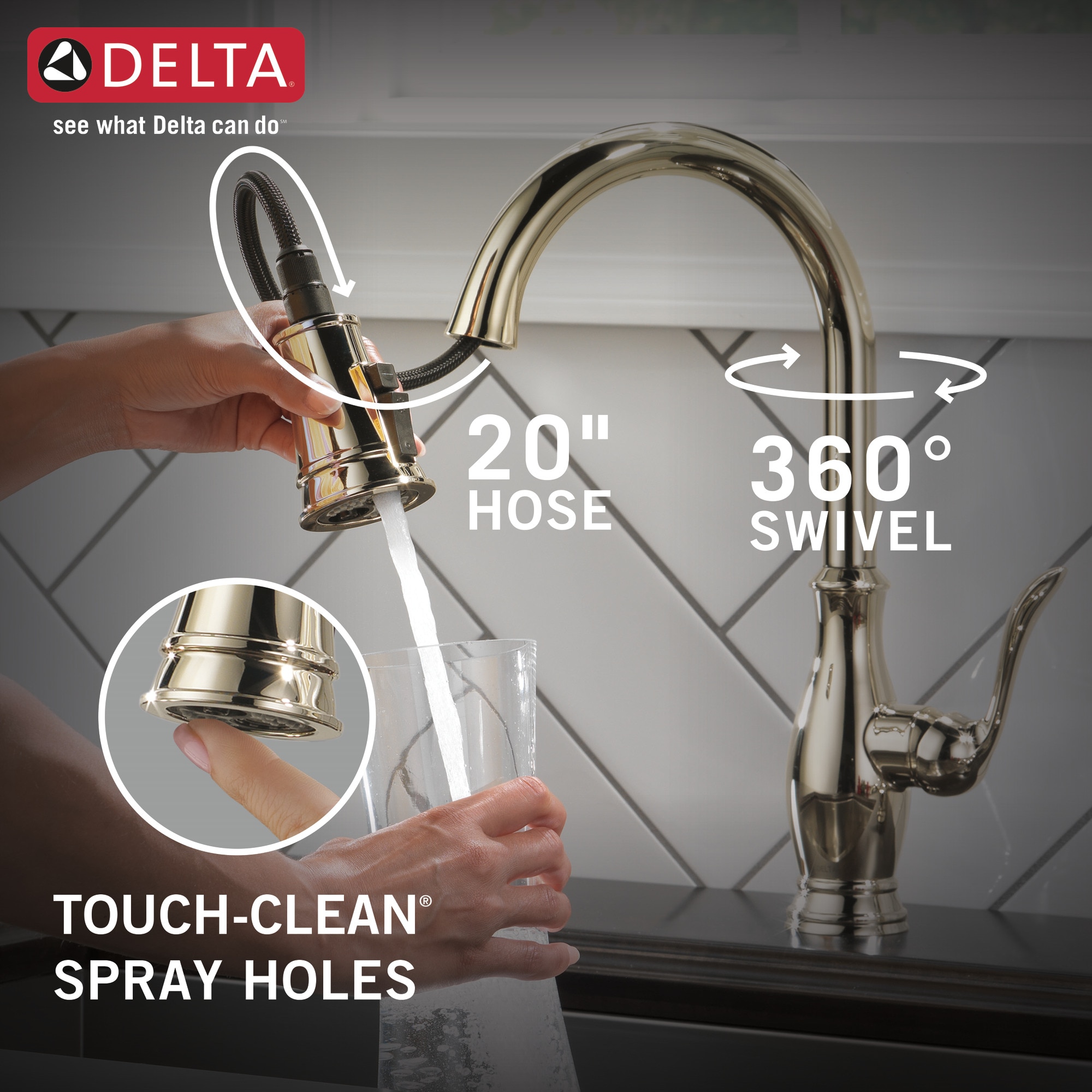Delta 19781Z-PNSD-DST Kitchen-Faucets - View #8