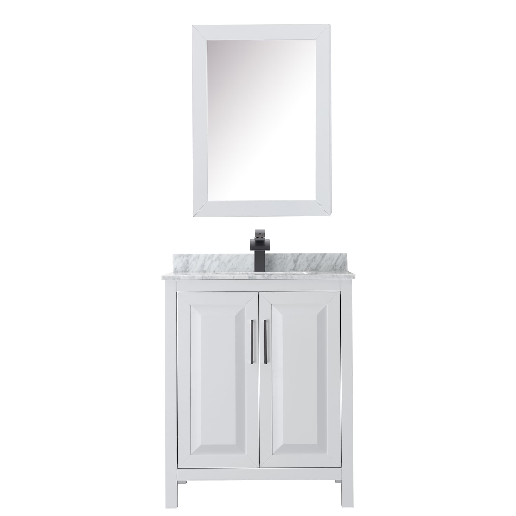 Wyndham Collection WCV252530SWBCMUNSMED Bath-Vanity-Combo - View #3