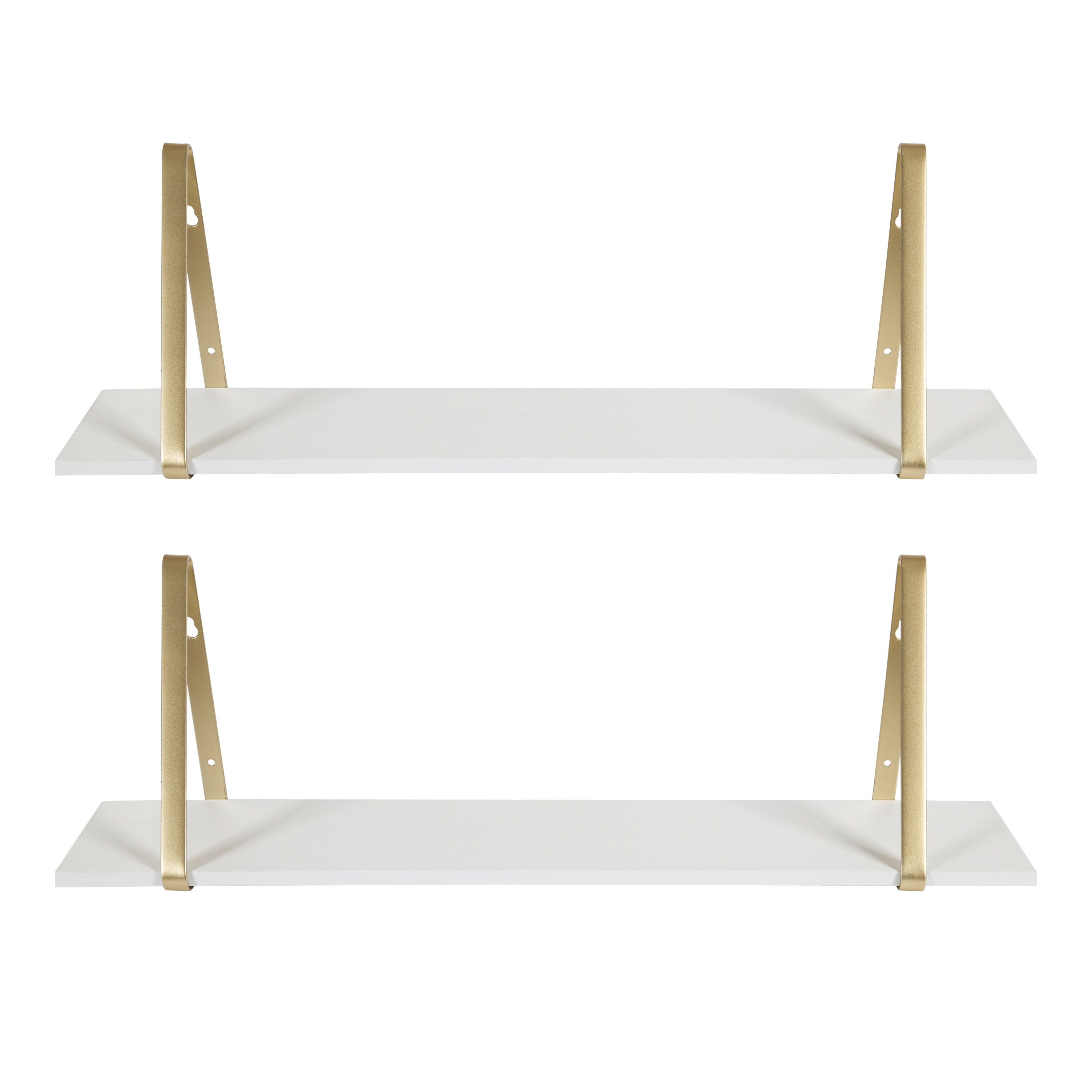 Kate and Laurel 214087 Wall-Mounted-Shelving - View #2