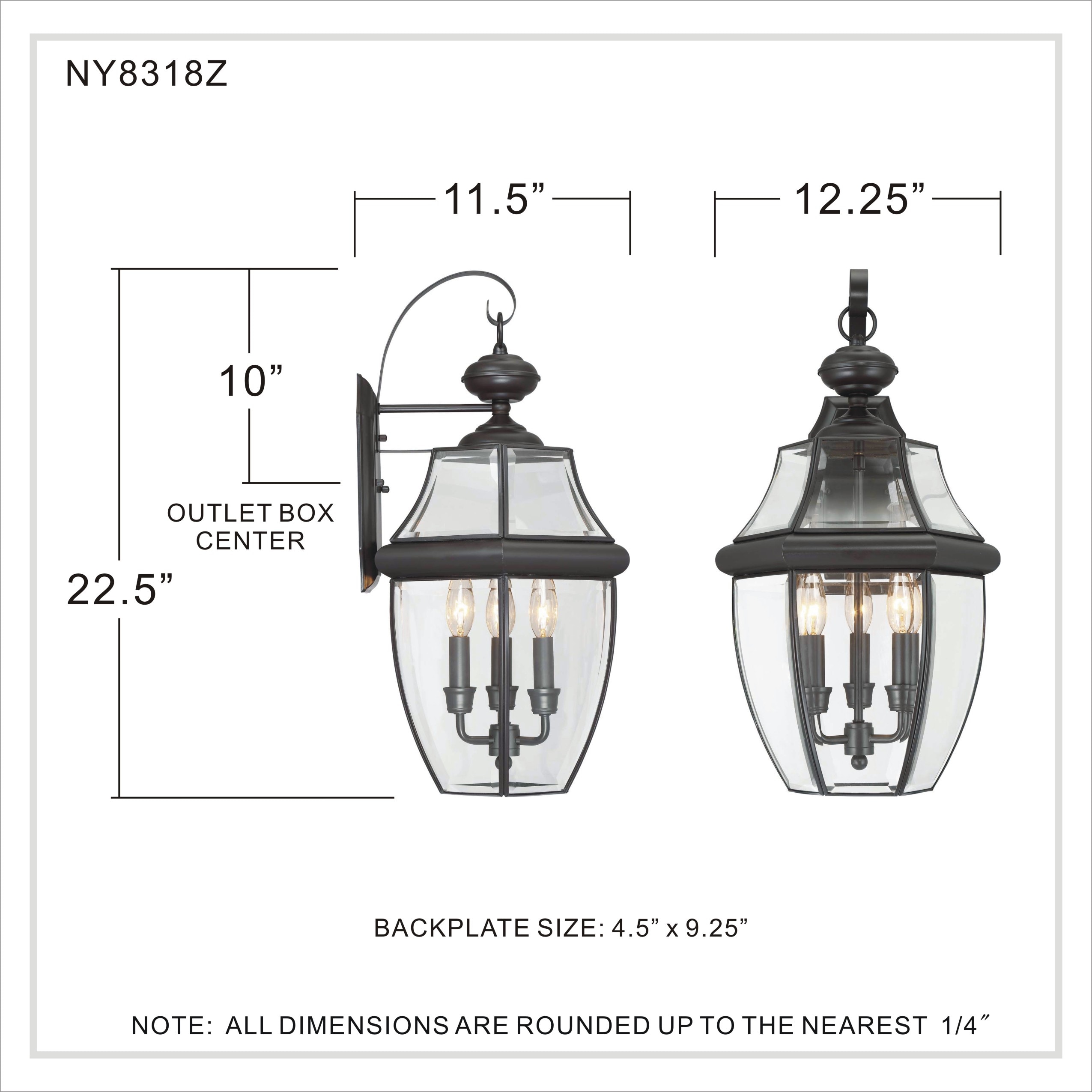 Quoizel NY8318Z Outdoor-Wall-Lighting - View #3