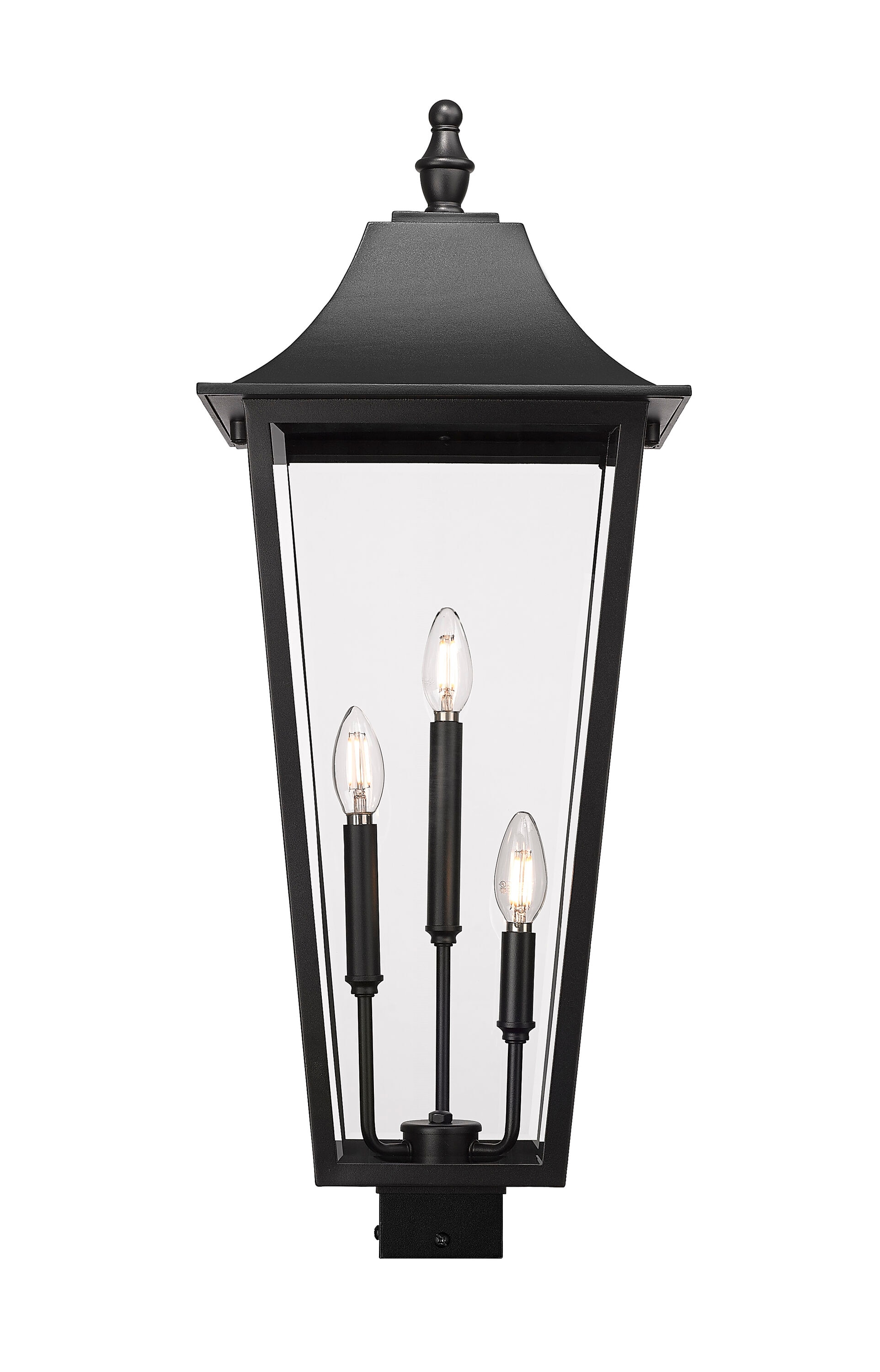 Z-Lite 5008PHXLS-BK Post-Lights - View #3